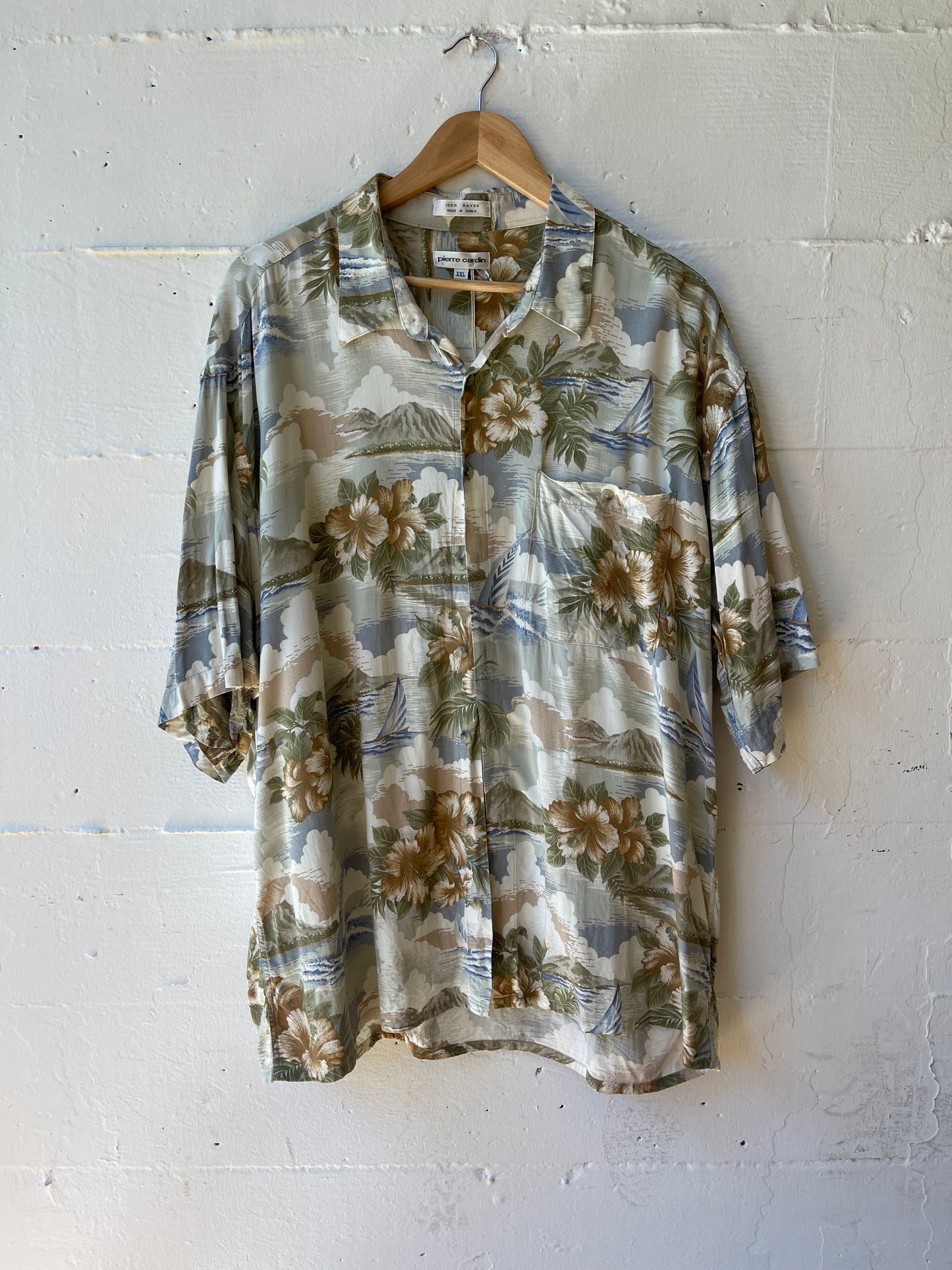 Rayon Hawaiian Shirt - XXL