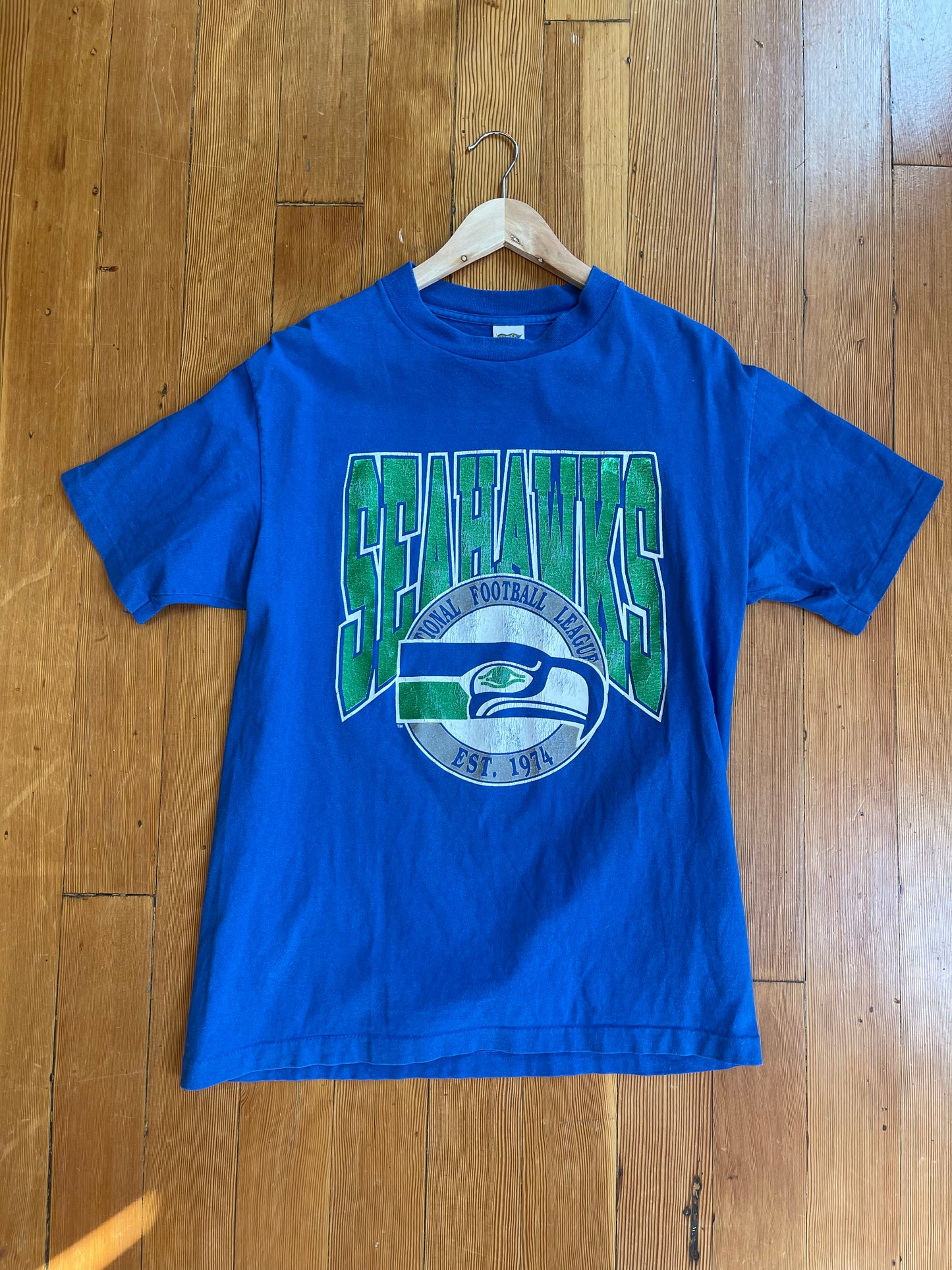 Vintage Seahawks Tee - M/L