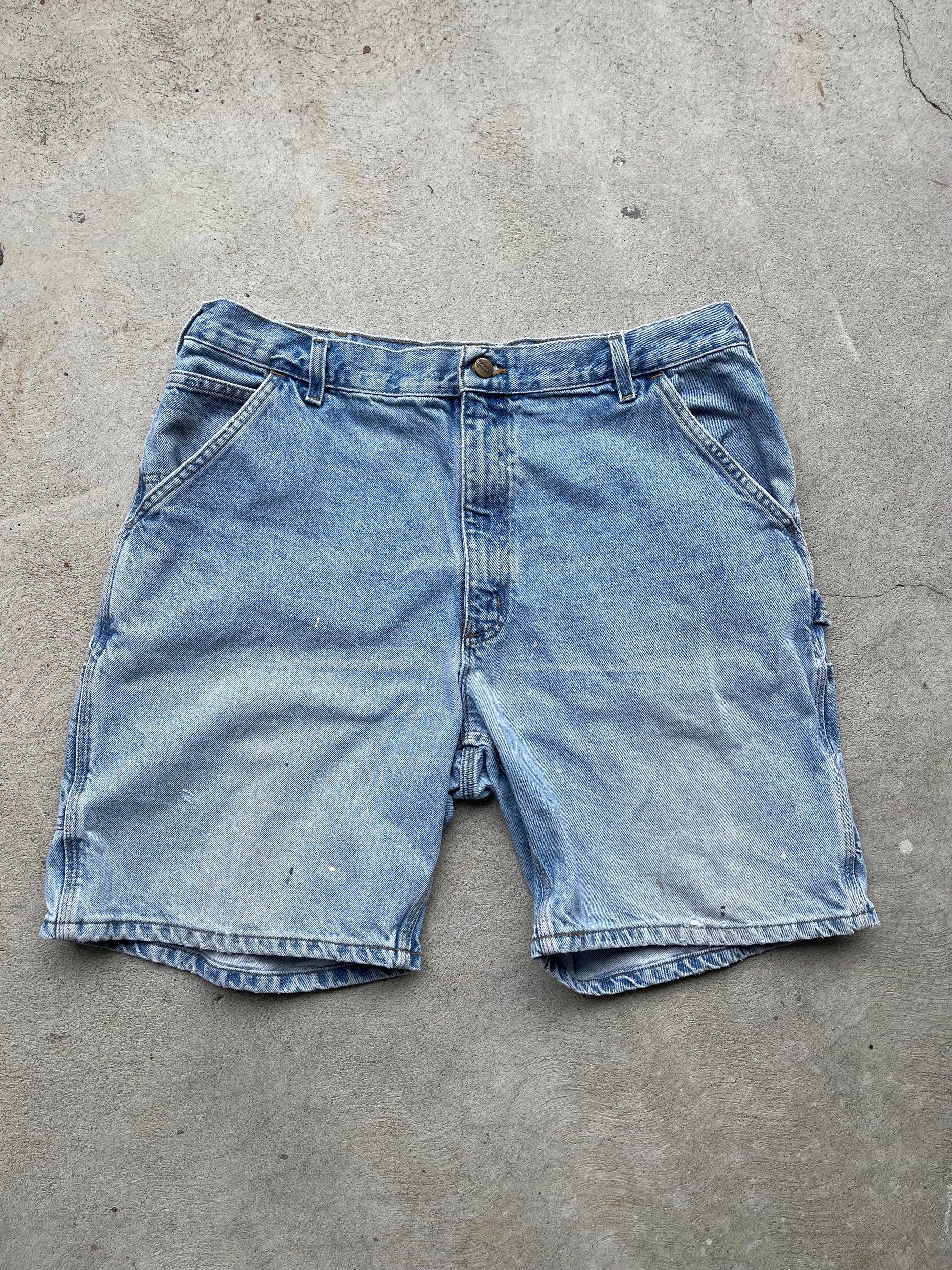 Carhartt Denim Carpenter Shorts - 38" W