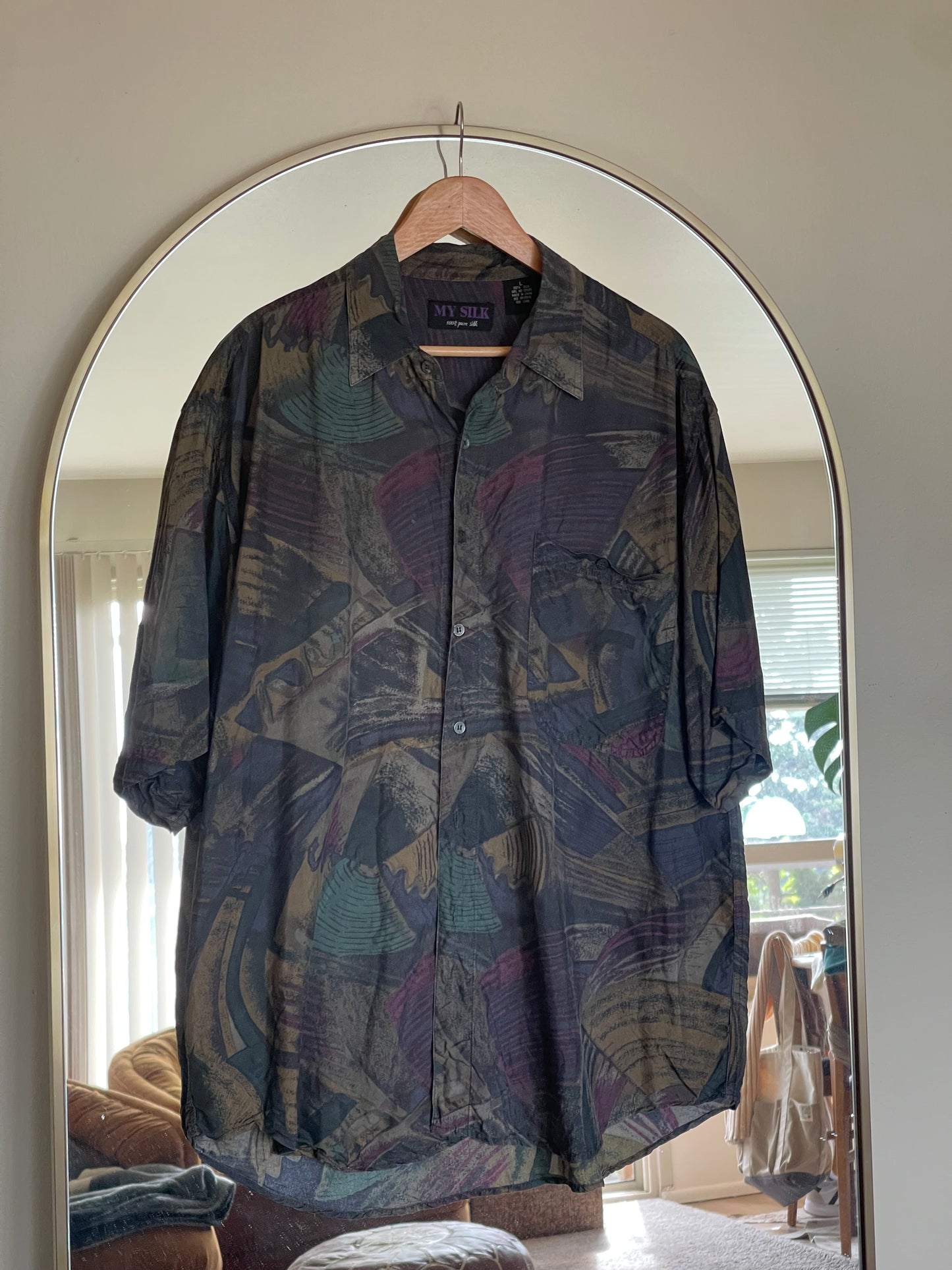 Vintage Silk Shirt - OS