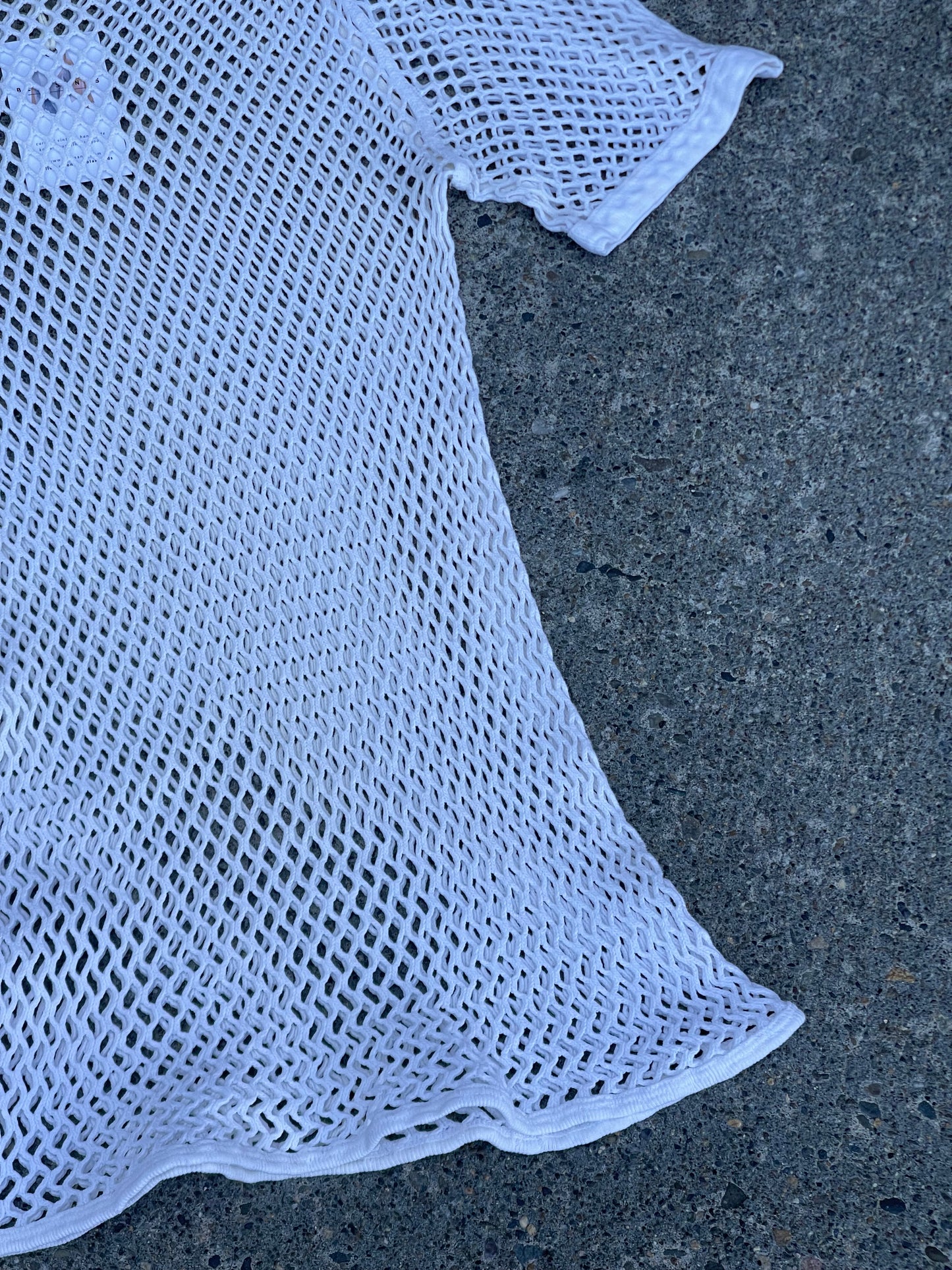 Vintage Scandinavian Mesh Tee - OS