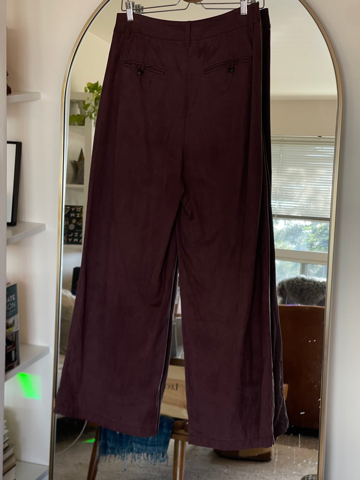 Pre-loved Madewell Harlow Trousers ( Brown ) - Size 8