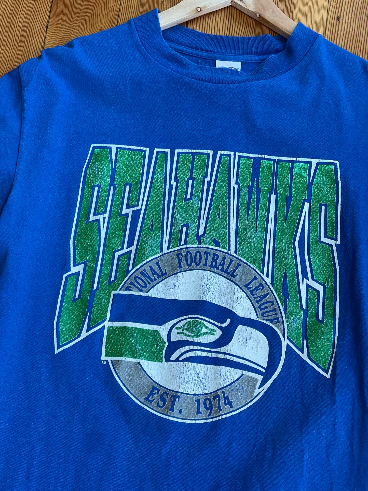 Vintage Seahawks Tee - M/L
