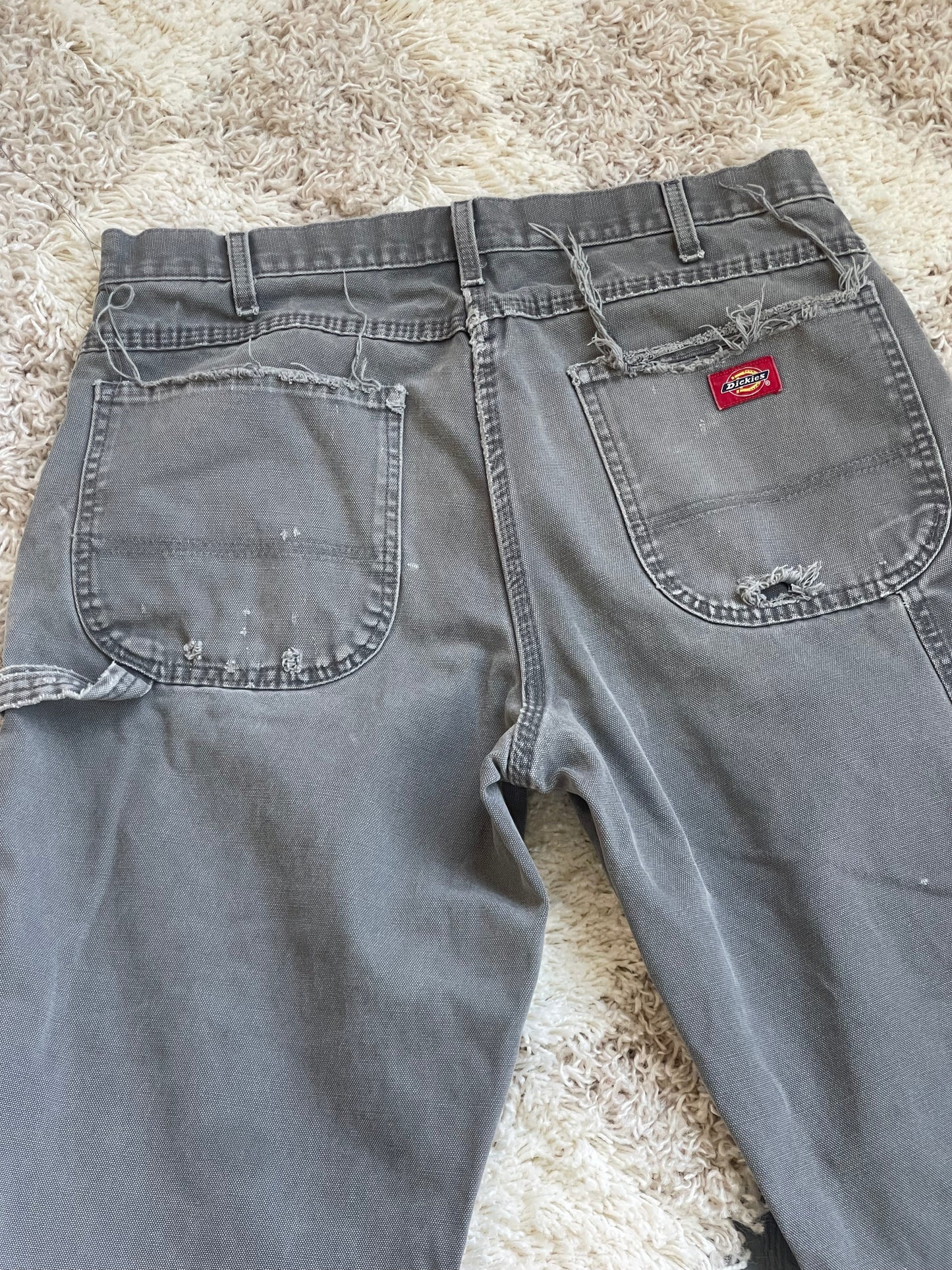 Vintage Dickie's Workpant - GREY 32" W