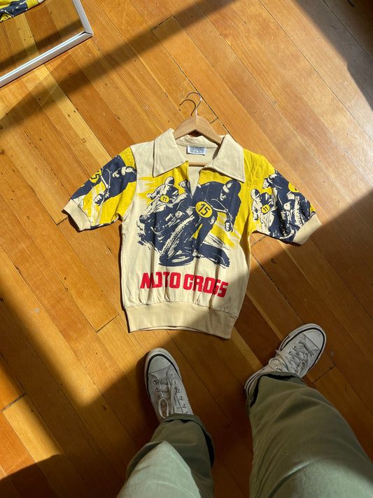 Printed Pullover "Motocross" - ( select size )