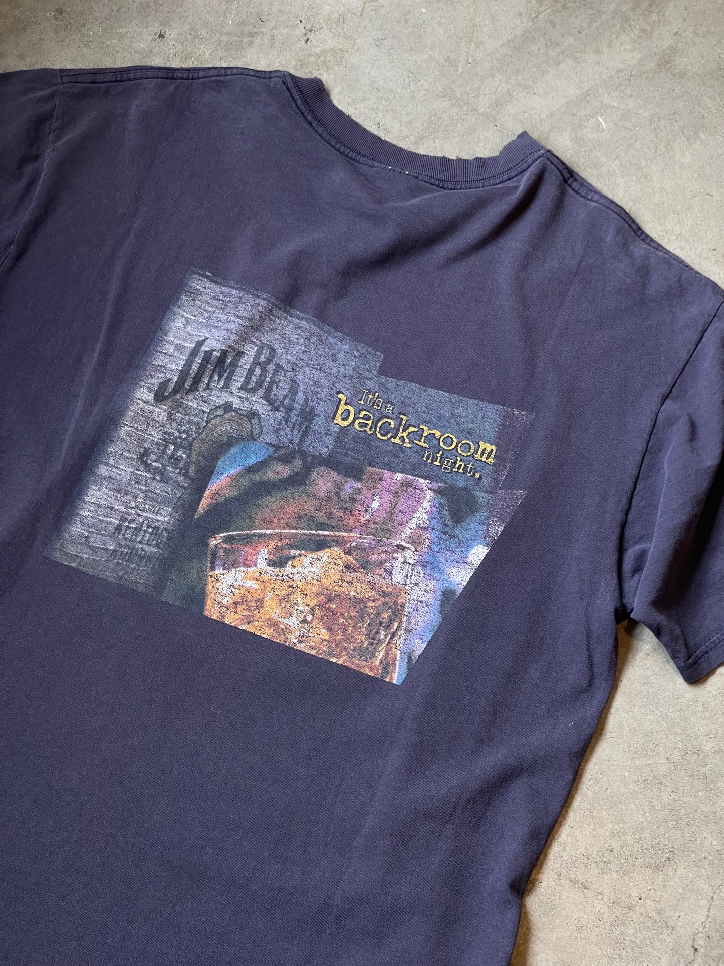 Vintage 90s Jim Beam Tee - L