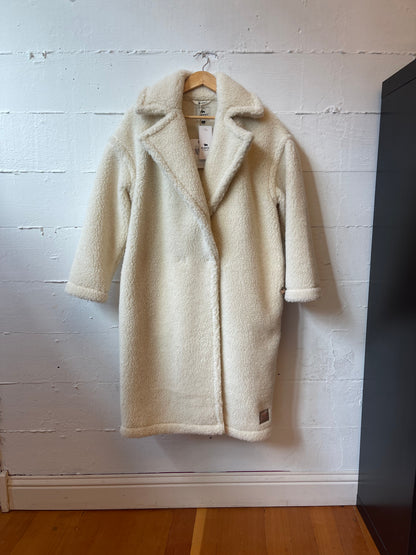 Alwero Wool Coat in NATURAL - ( select size )