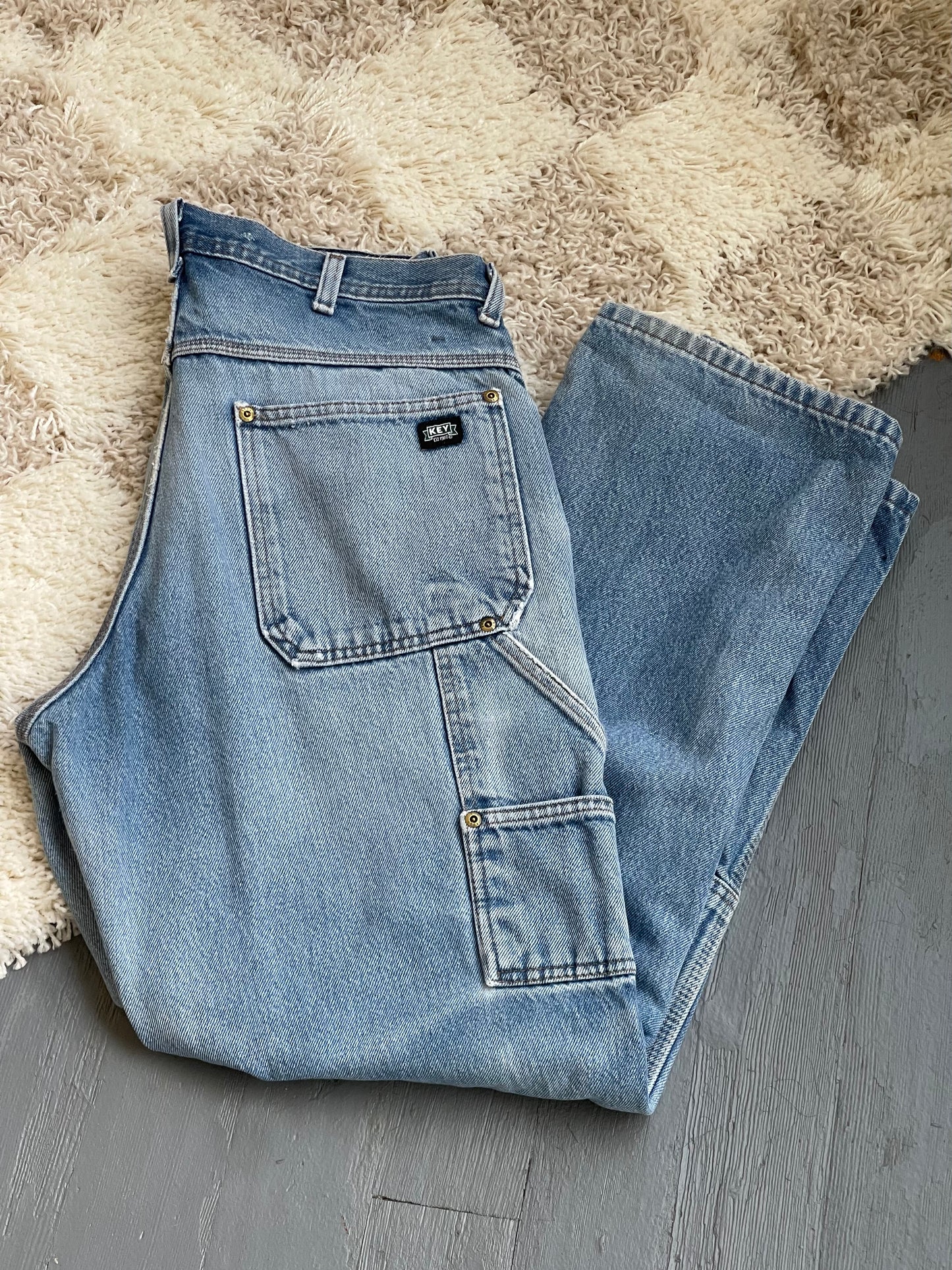 Vintage Key Double Knee Denim - 30" W