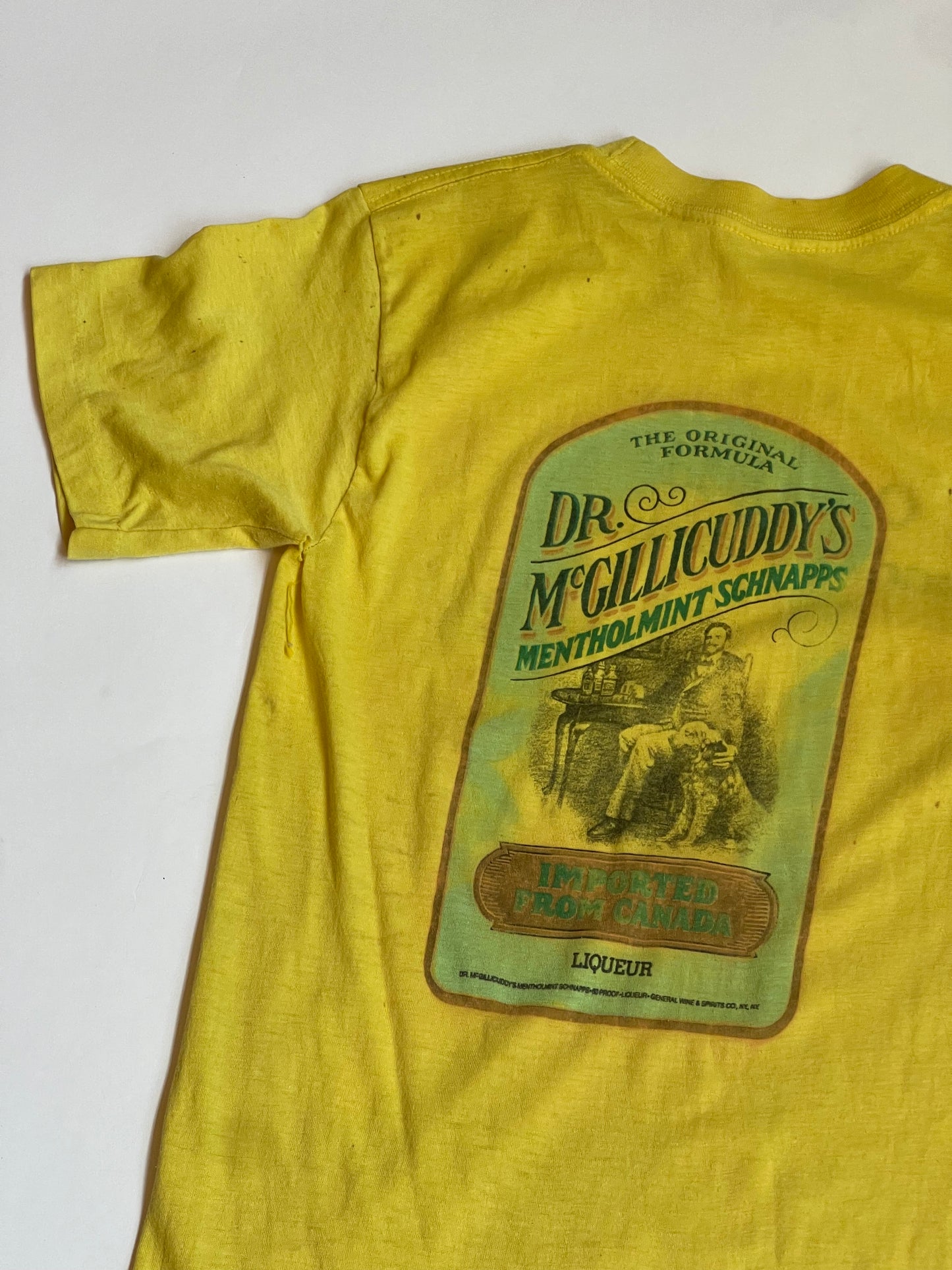 Vintage McGillcuddy's Menthol Schnapps Tee 01 - XS/S