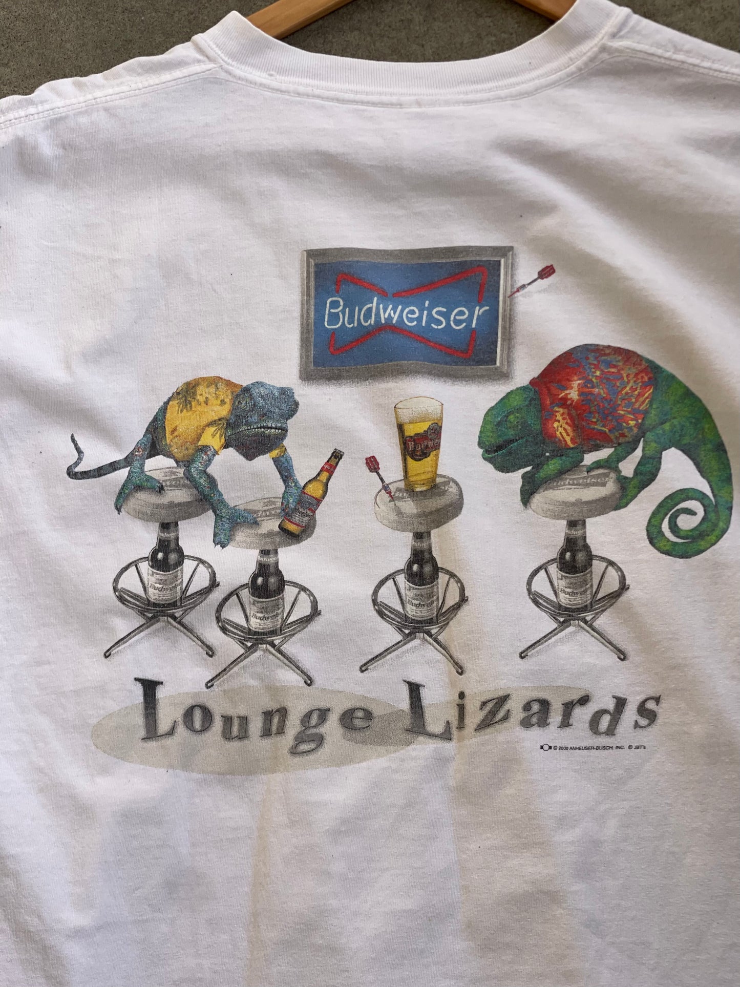 Vintage 90s Budwiser Tee - L