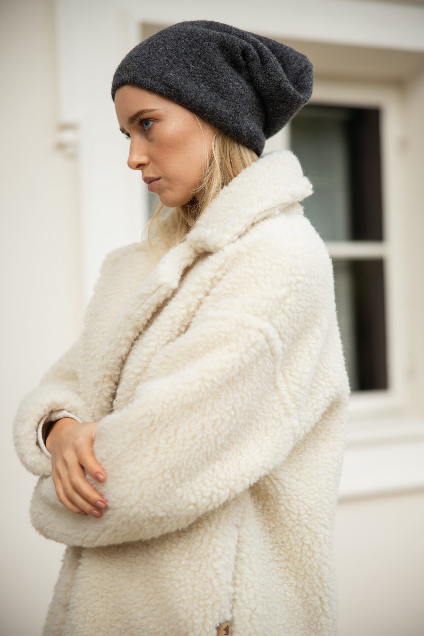 *PRE ORDER* Alwero Wool Coat in NATURAL - ( select size )