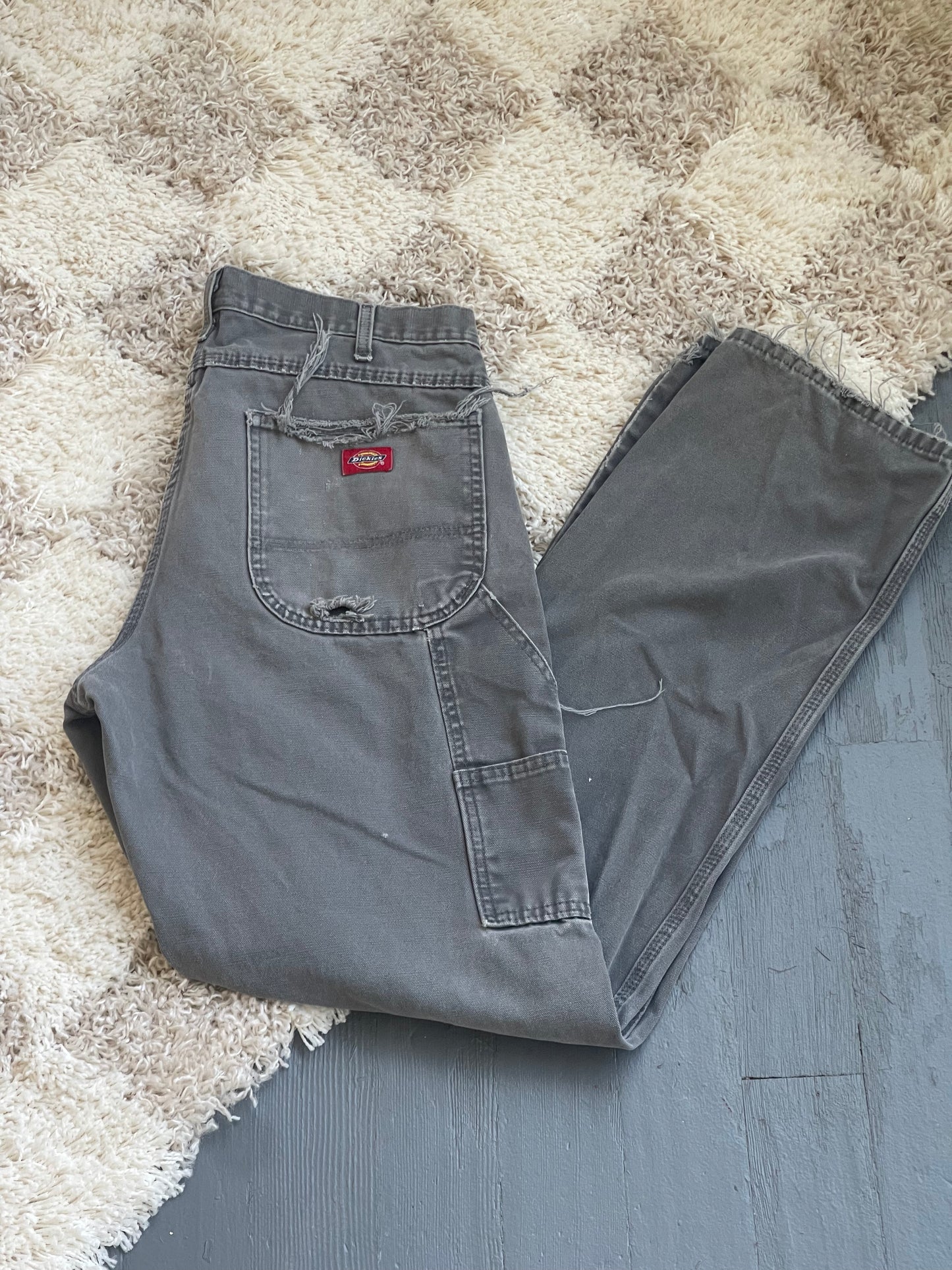 Vintage Dickie's Workpant - GREY 32" W