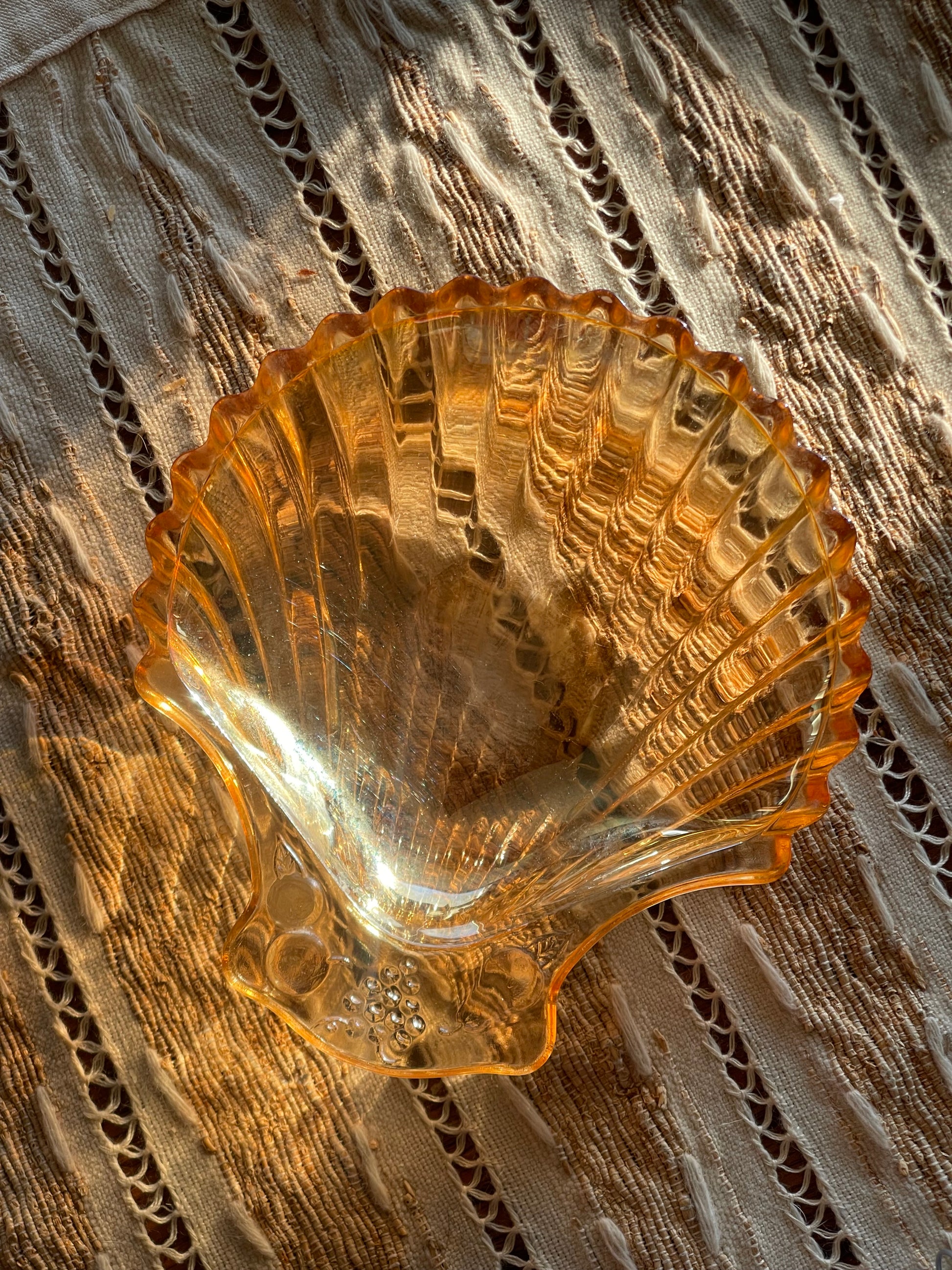 Vintage Iridescent Shell Tray