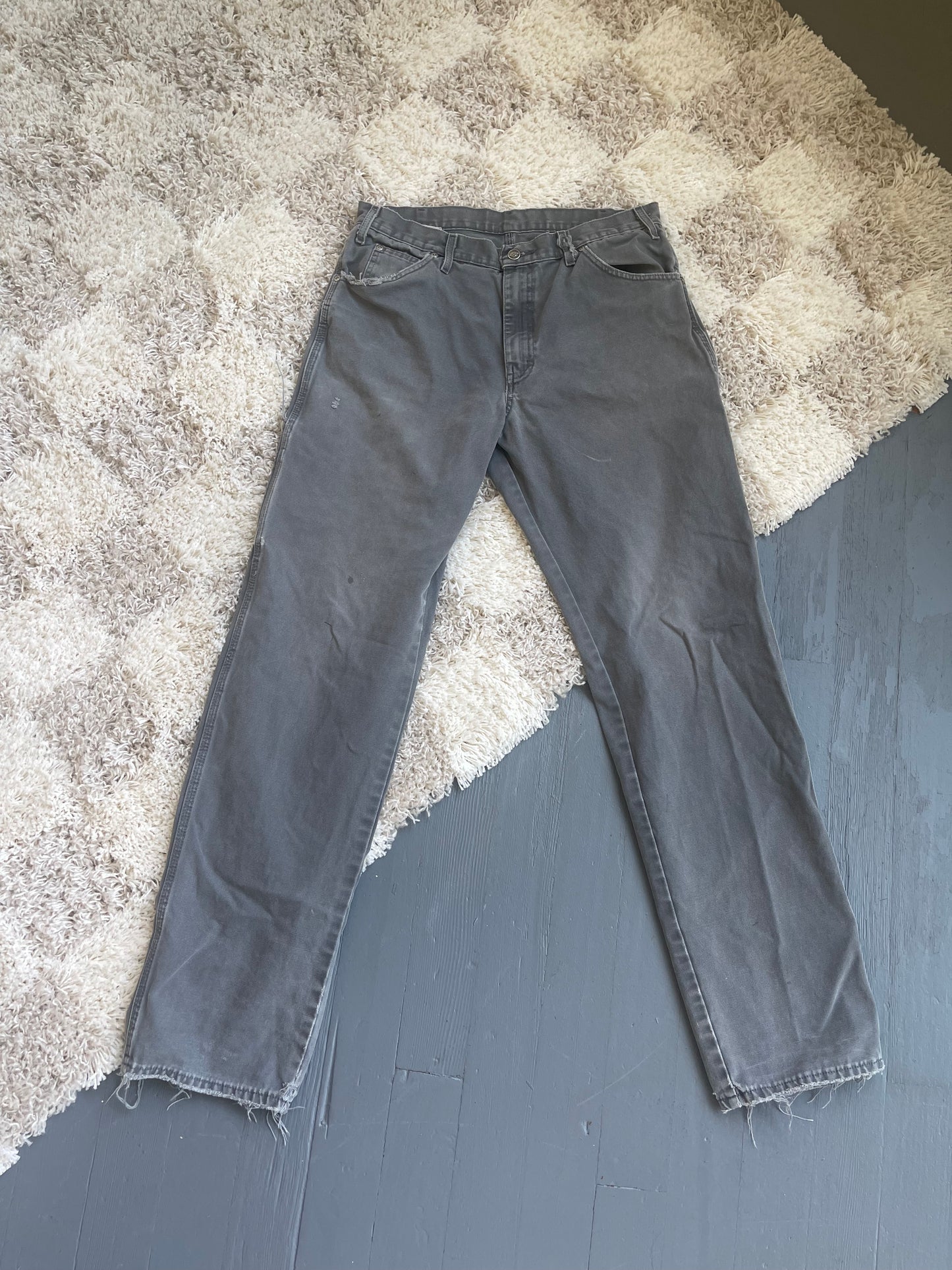Vintage Dickie's Workpant - GREY 32" W