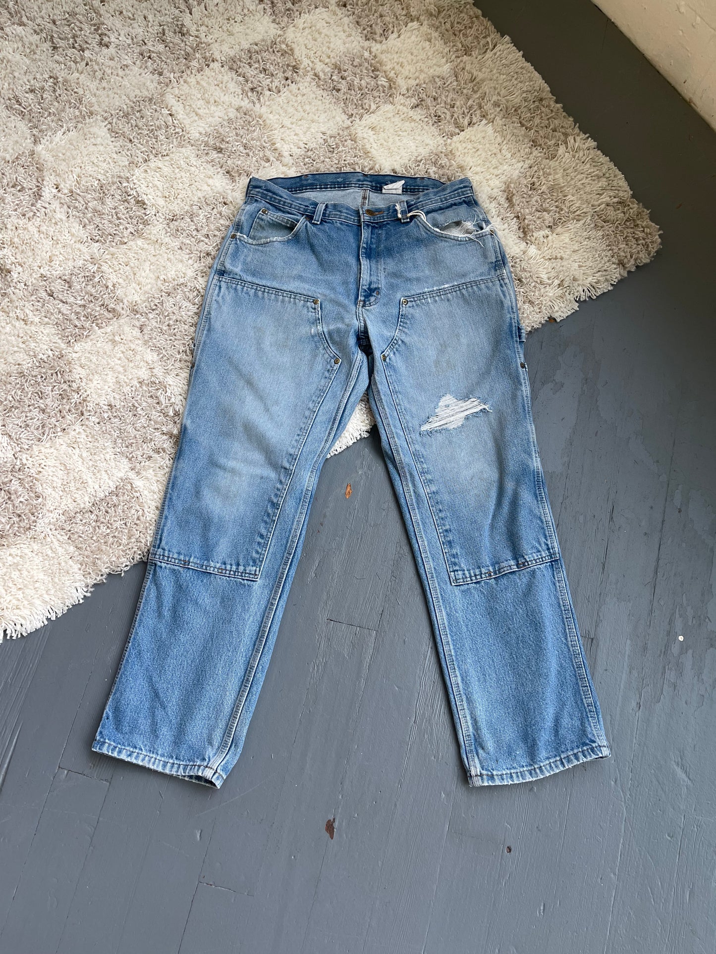 Vintage Key Double Knee Denim - 30" W