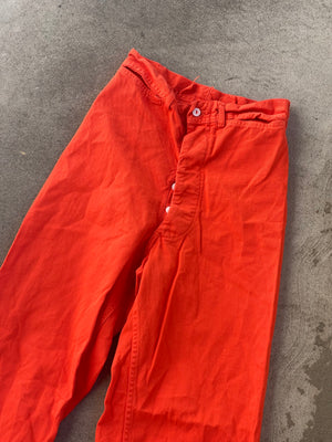 Vintage Overdyed Wide Leg Sailor Pant TOMATO - 25"
