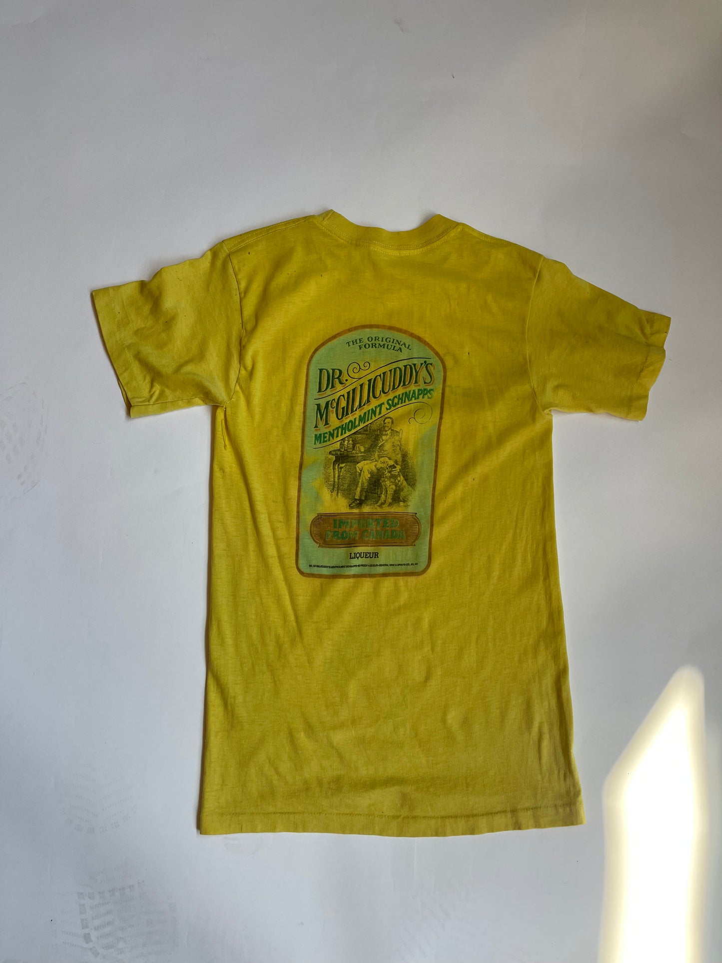 Vintage McGillcuddy's Menthol Schnapps Tee 01 - XS/S