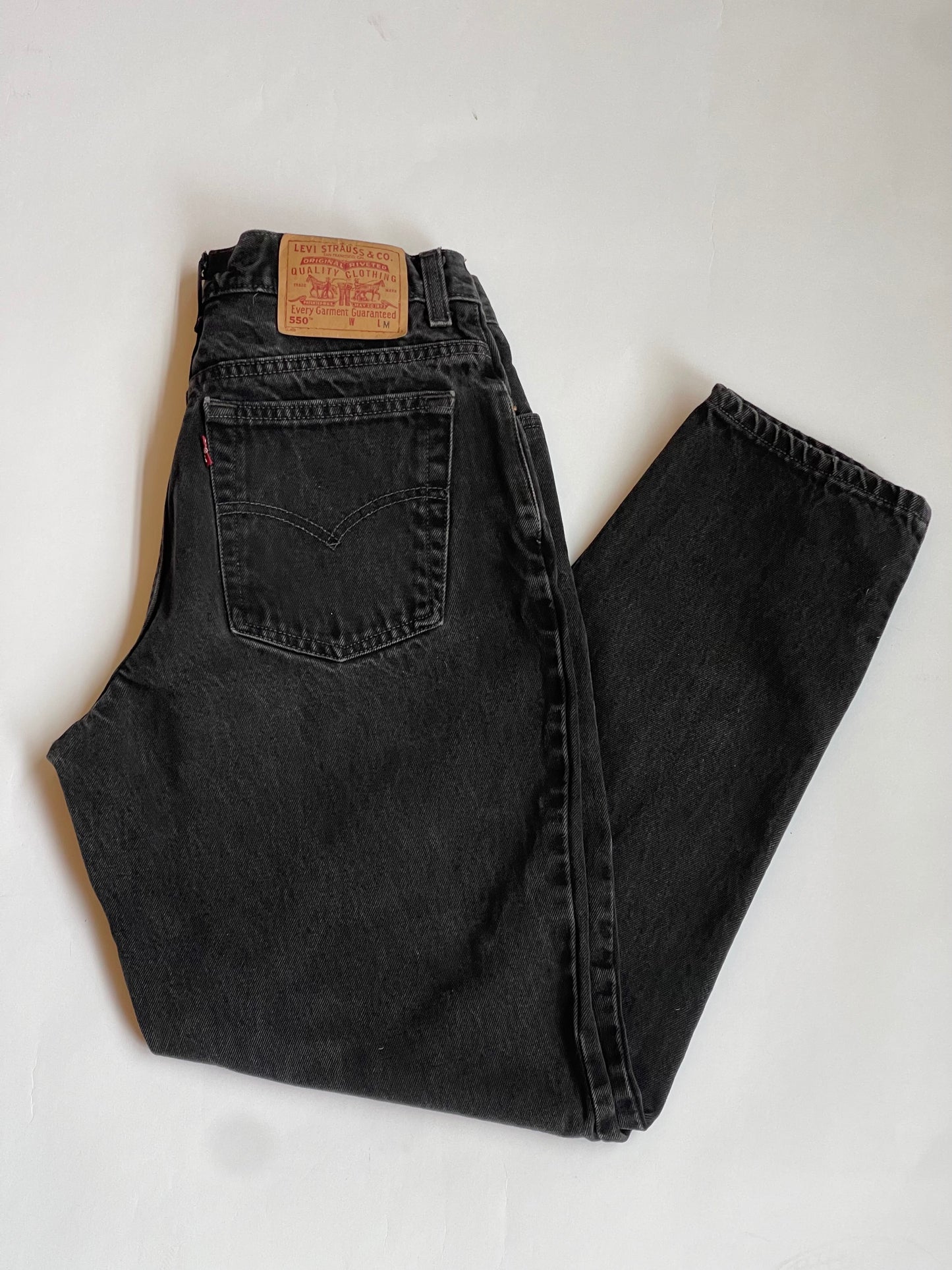 Vintage Levi 550s in Black - 30" W