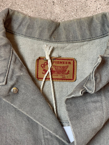 ( @ September ) Vintage Gap Denim Jacket ( GREY ) - M/L