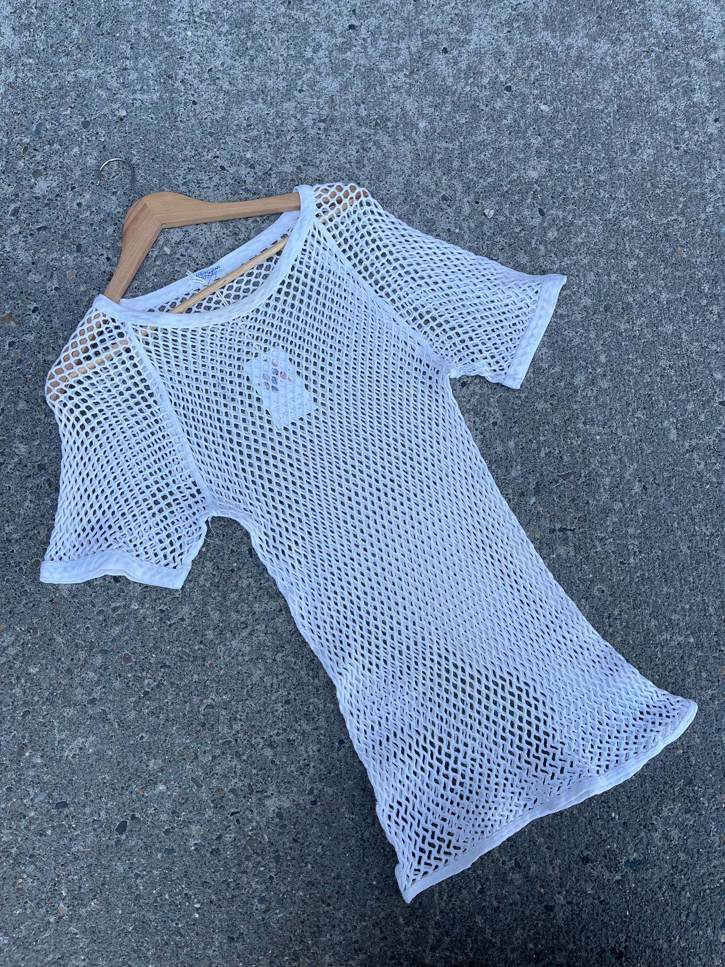 Vintage Scandinavian Mesh Tee - OS