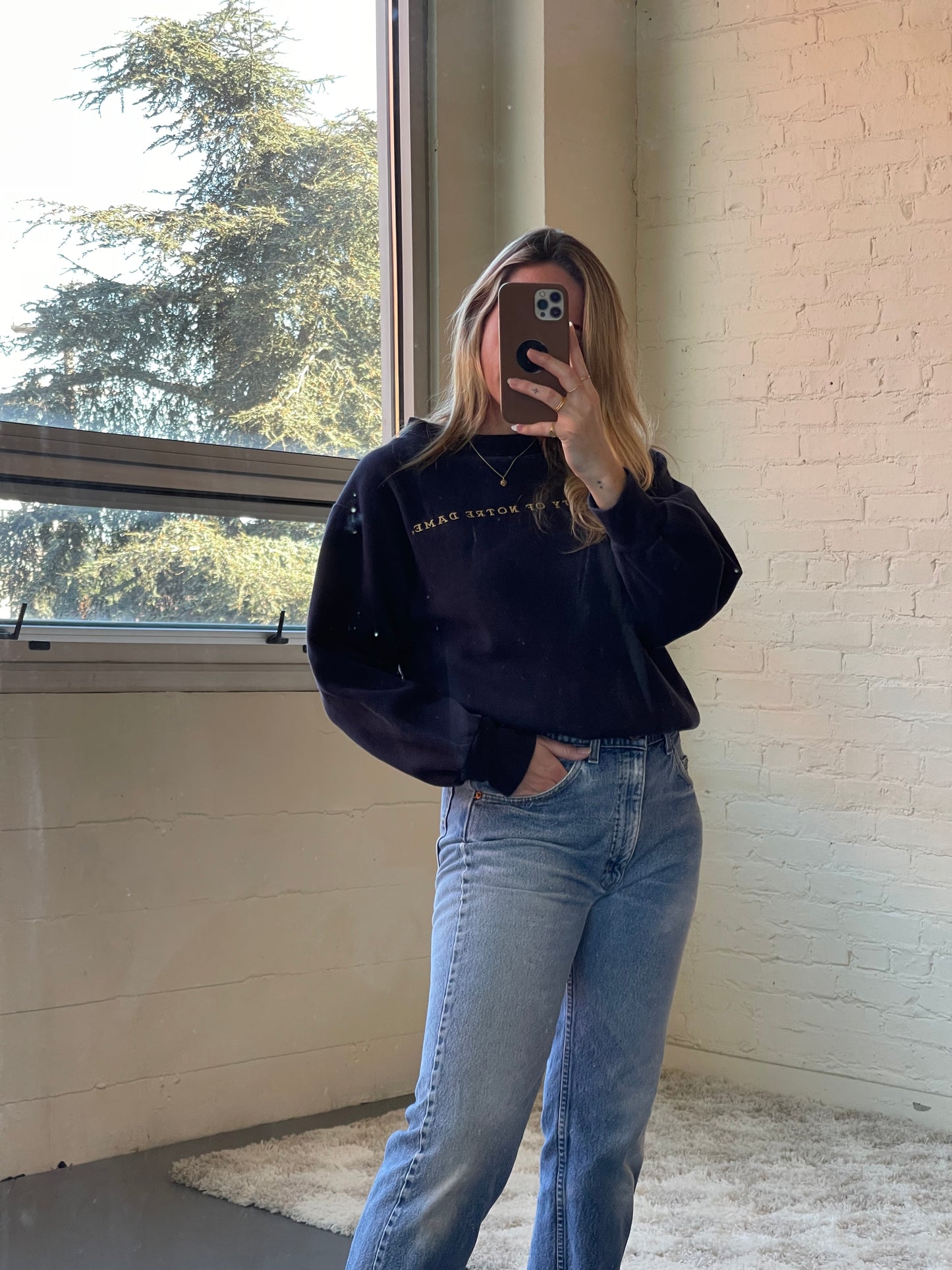 Vintage Notre Dame Crewneck - M/L