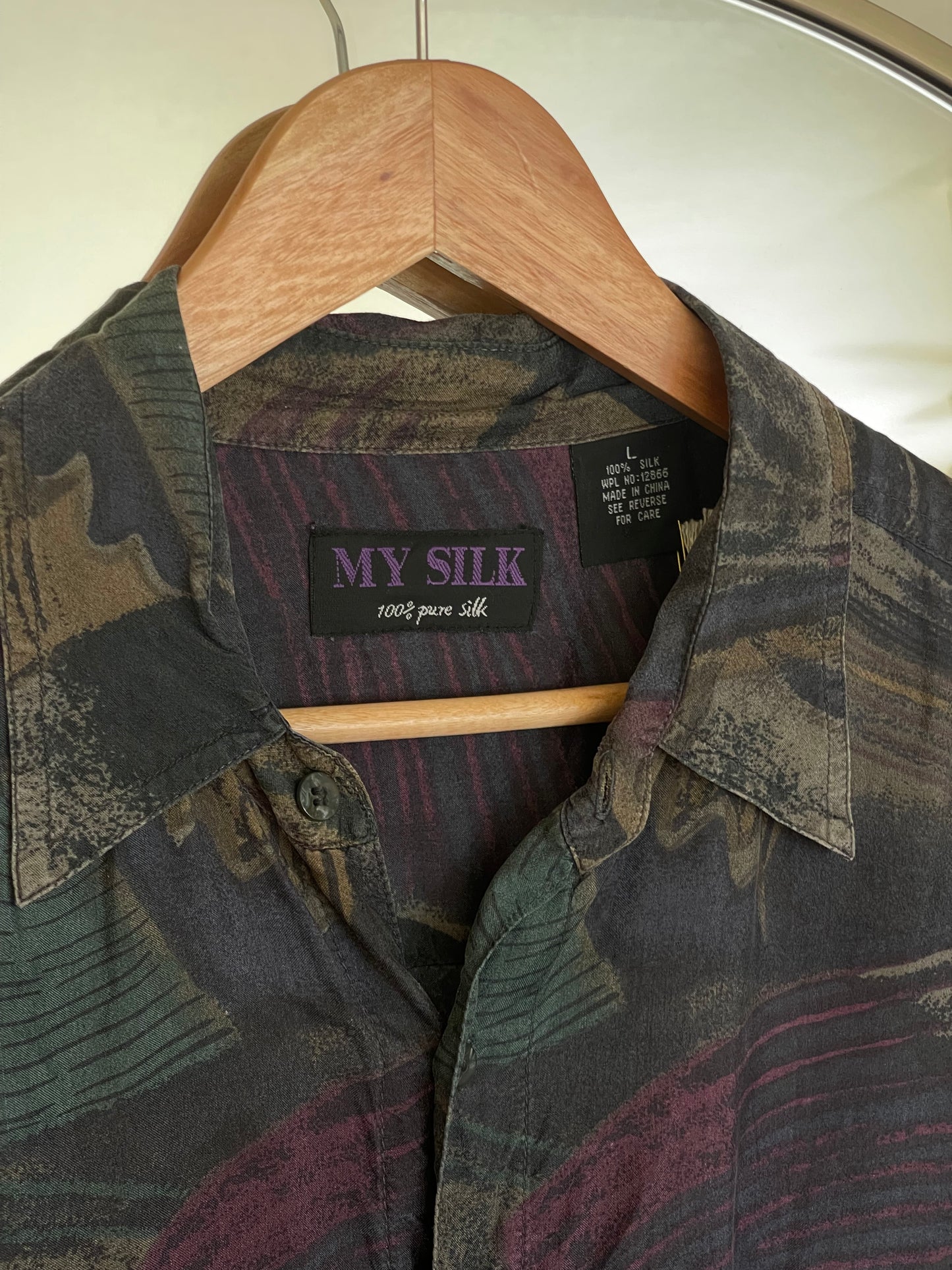 Vintage Silk Shirt - OS