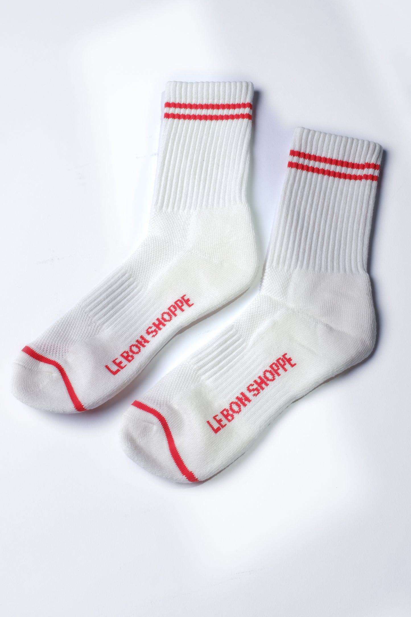 Le Bon Shoppe Boyfriend Sock in CLEAN WHITE - OS