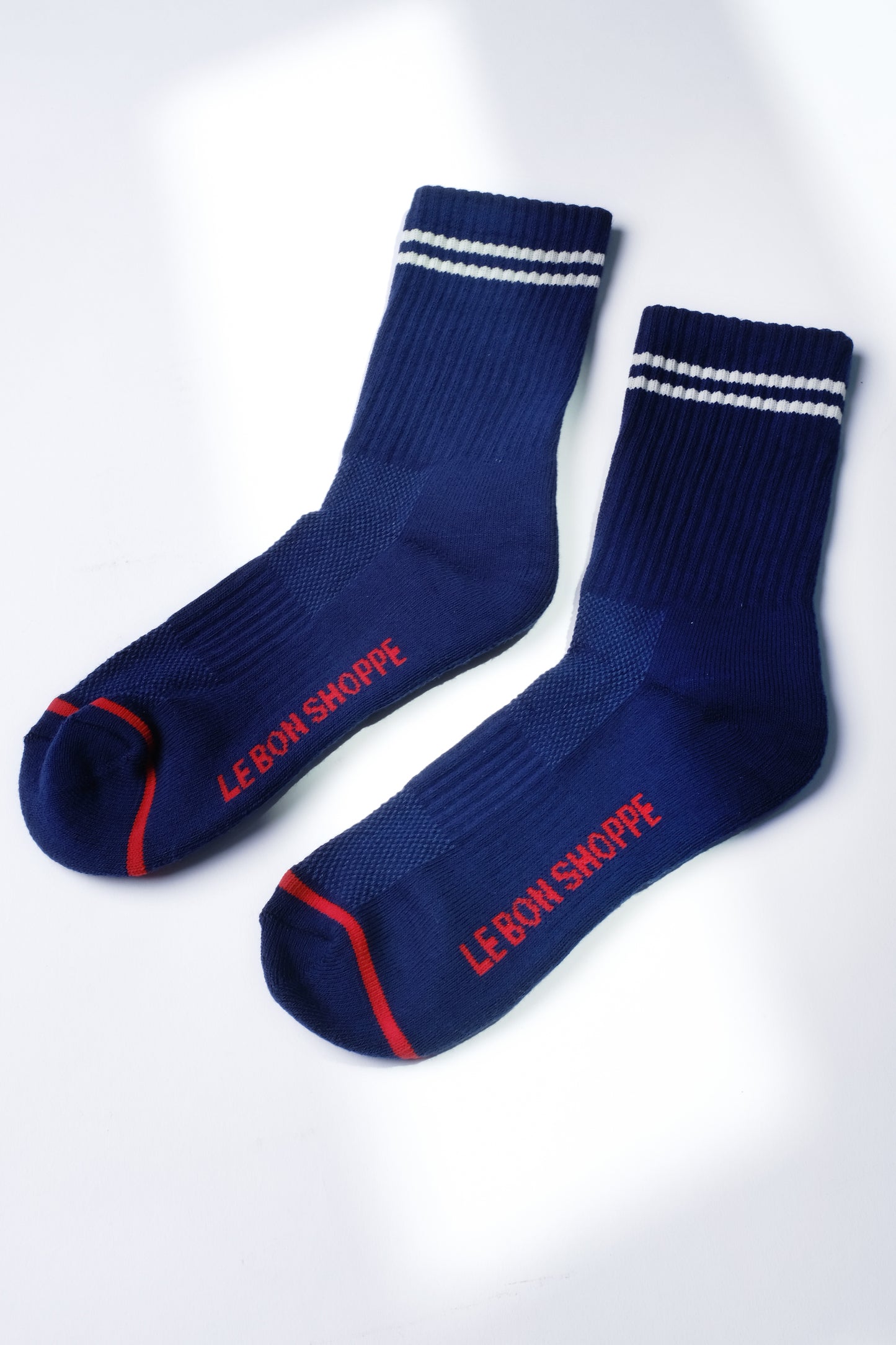 Le Bon Shoppe Boyfriend Sock in NAVY - OS