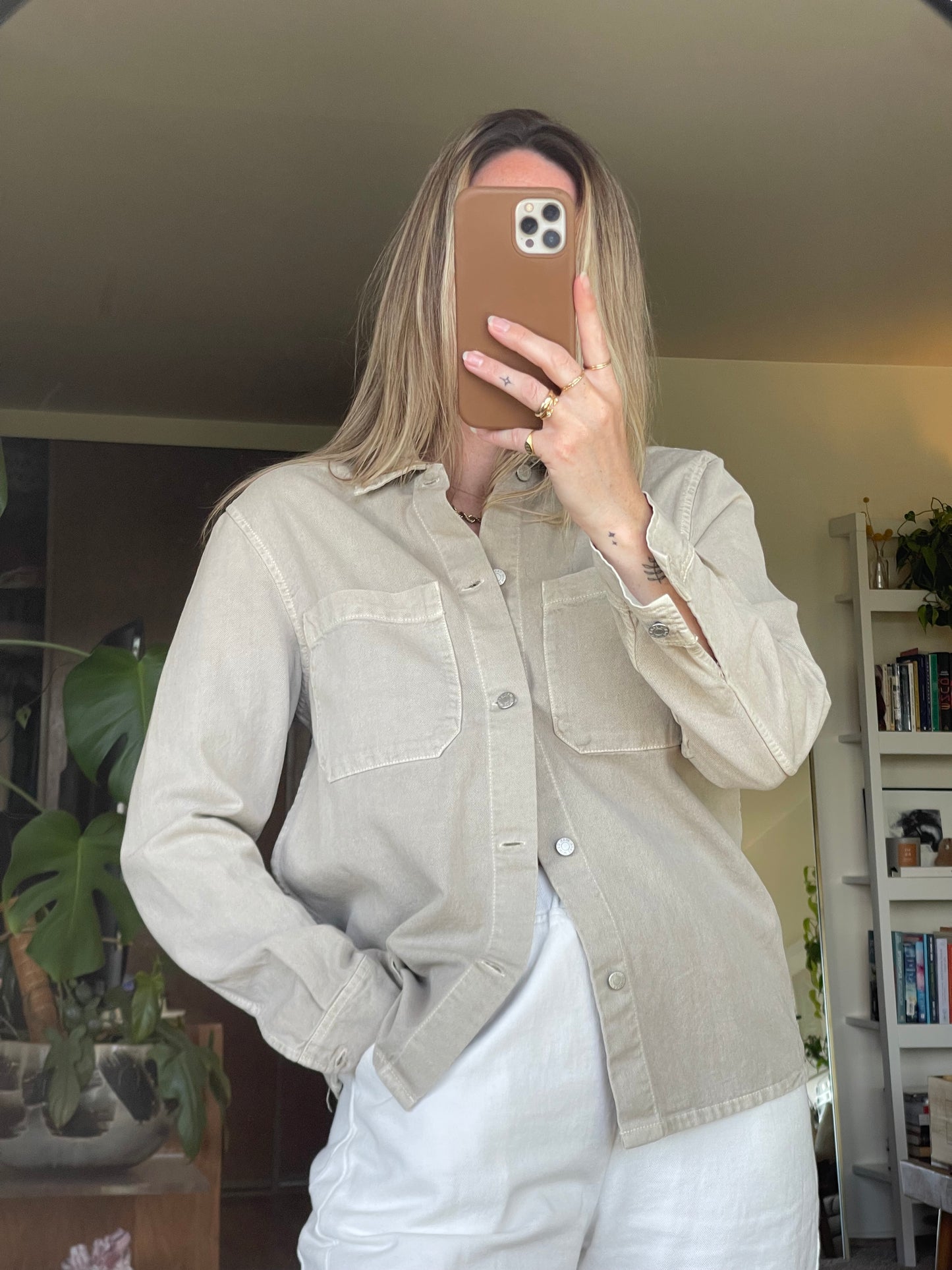 Like New Zara Cotton Shirt - S