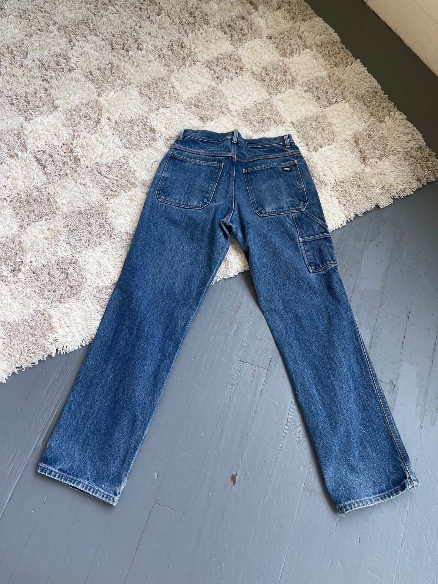 Vintage Key Workwear Denim - DARK BLUE 30" W
