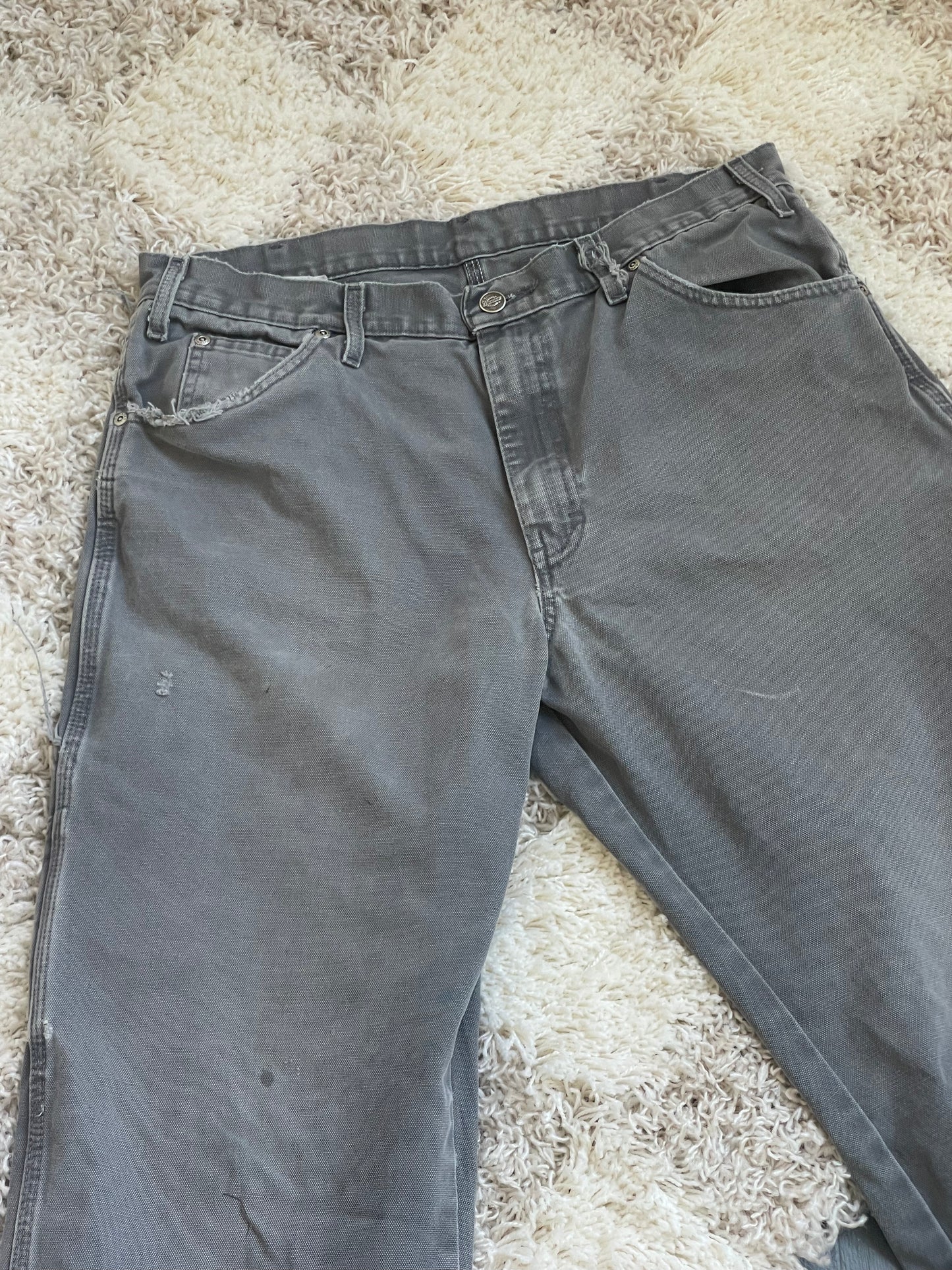 Vintage Dickie's Workpant - GREY 32" W