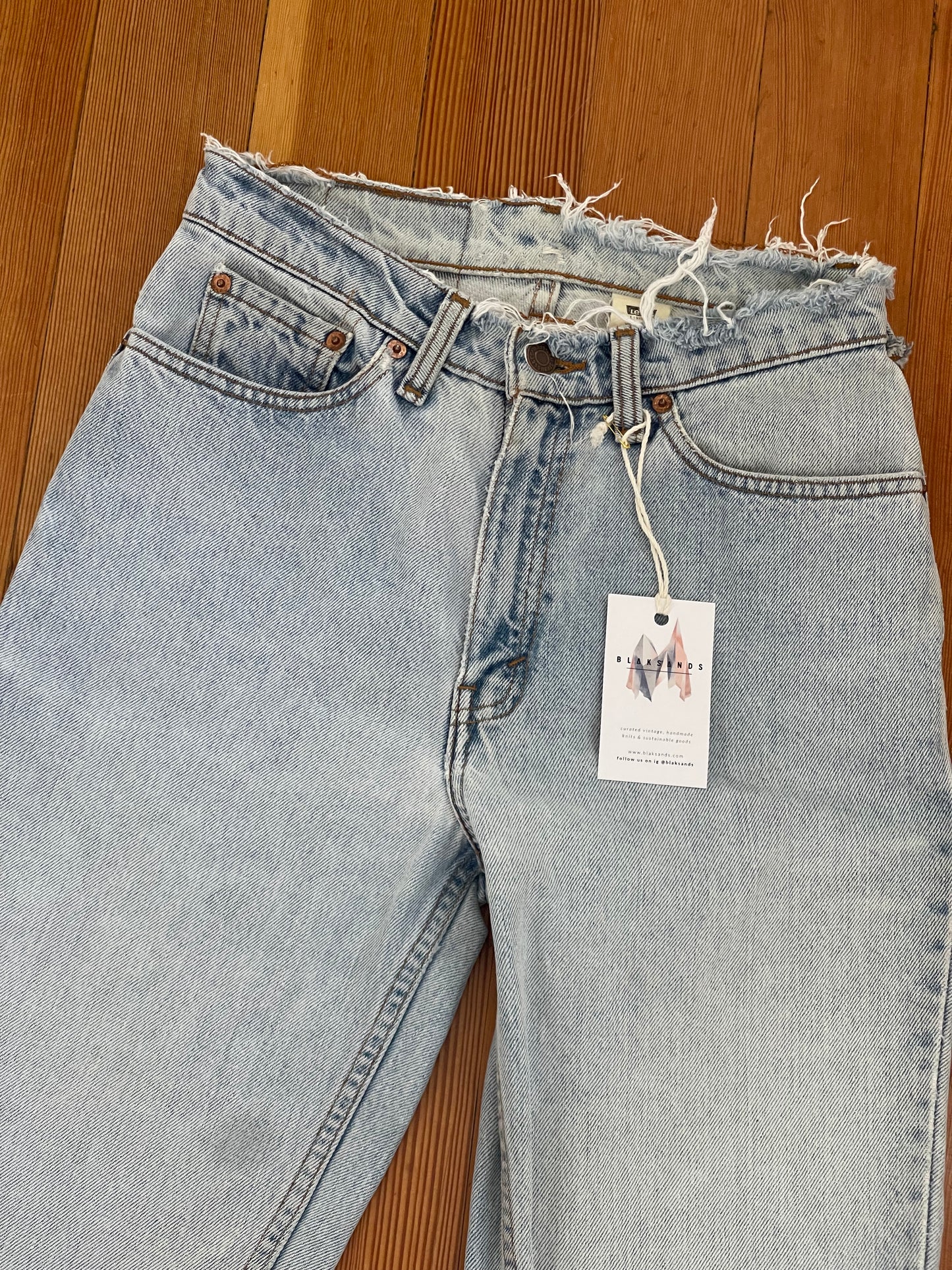 Vintage Levi 512s in Light Blue - 26" W