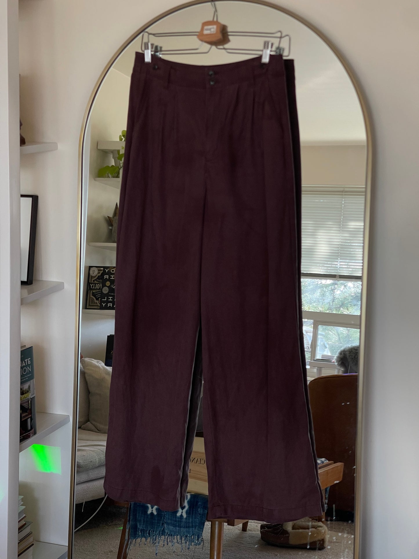 Pre-loved Madewell Harlow Trousers ( Brown ) - Size 8