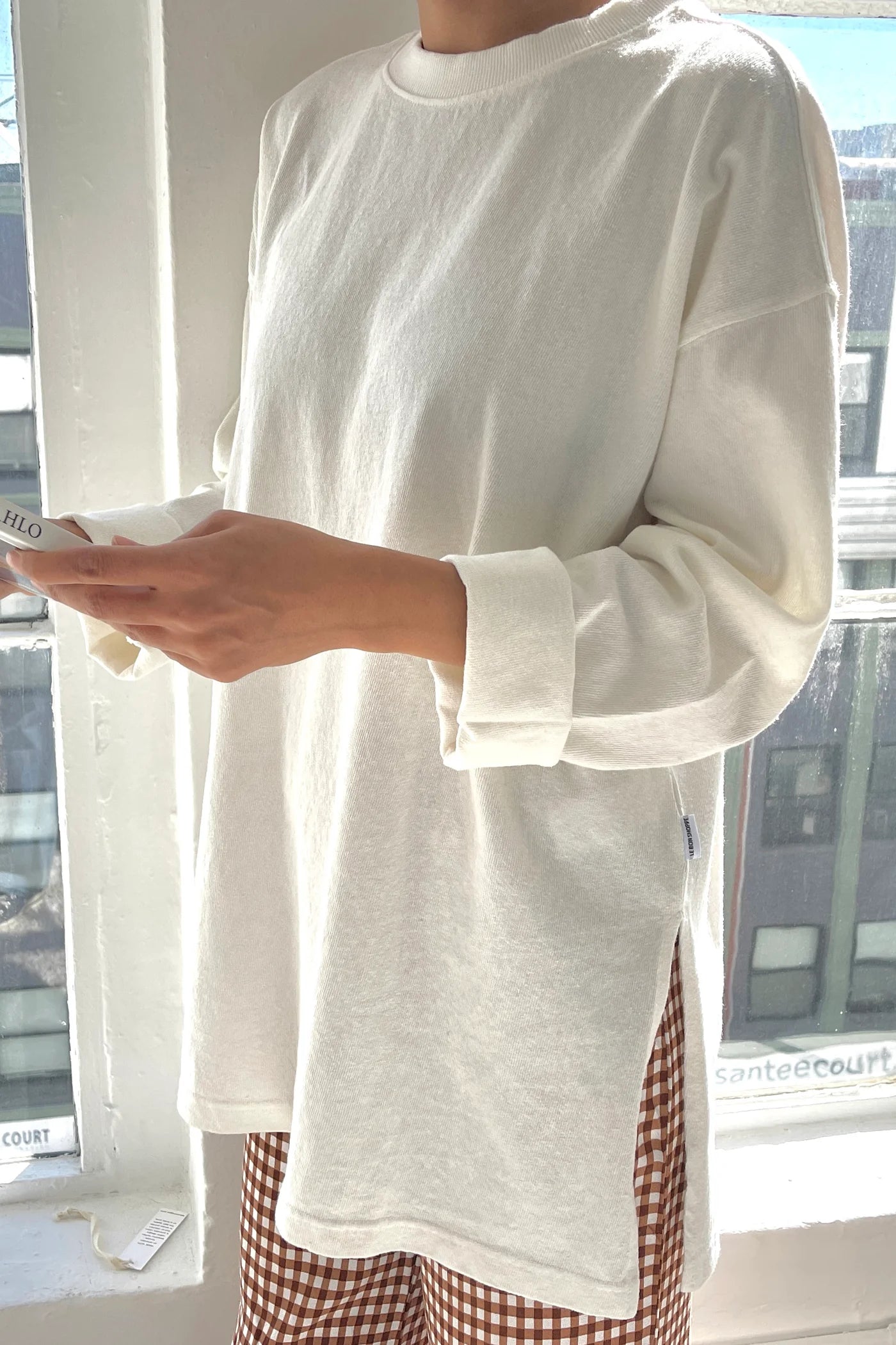 Le Bon Shoppe Sunday Tee in WHITE - ( select size )