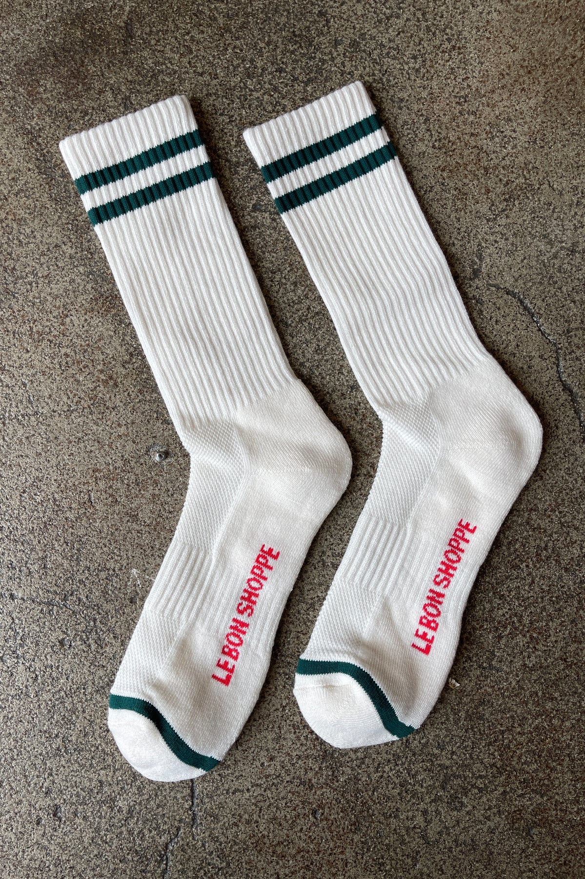 Le Bon Shoppe Extended Boyfriend Sock in PARCHMENT - OS