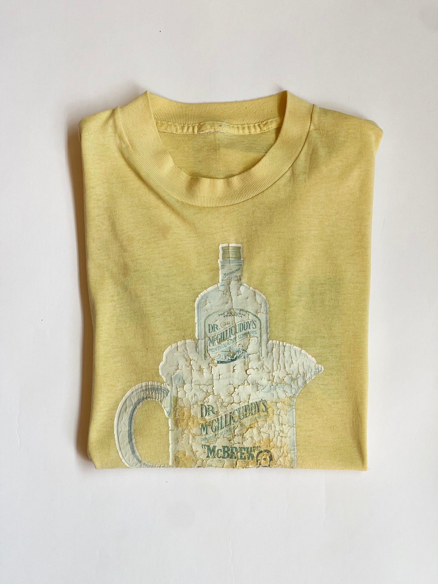 Vintage McGillcuddy's Menthol Schnapps Tee 02 - M