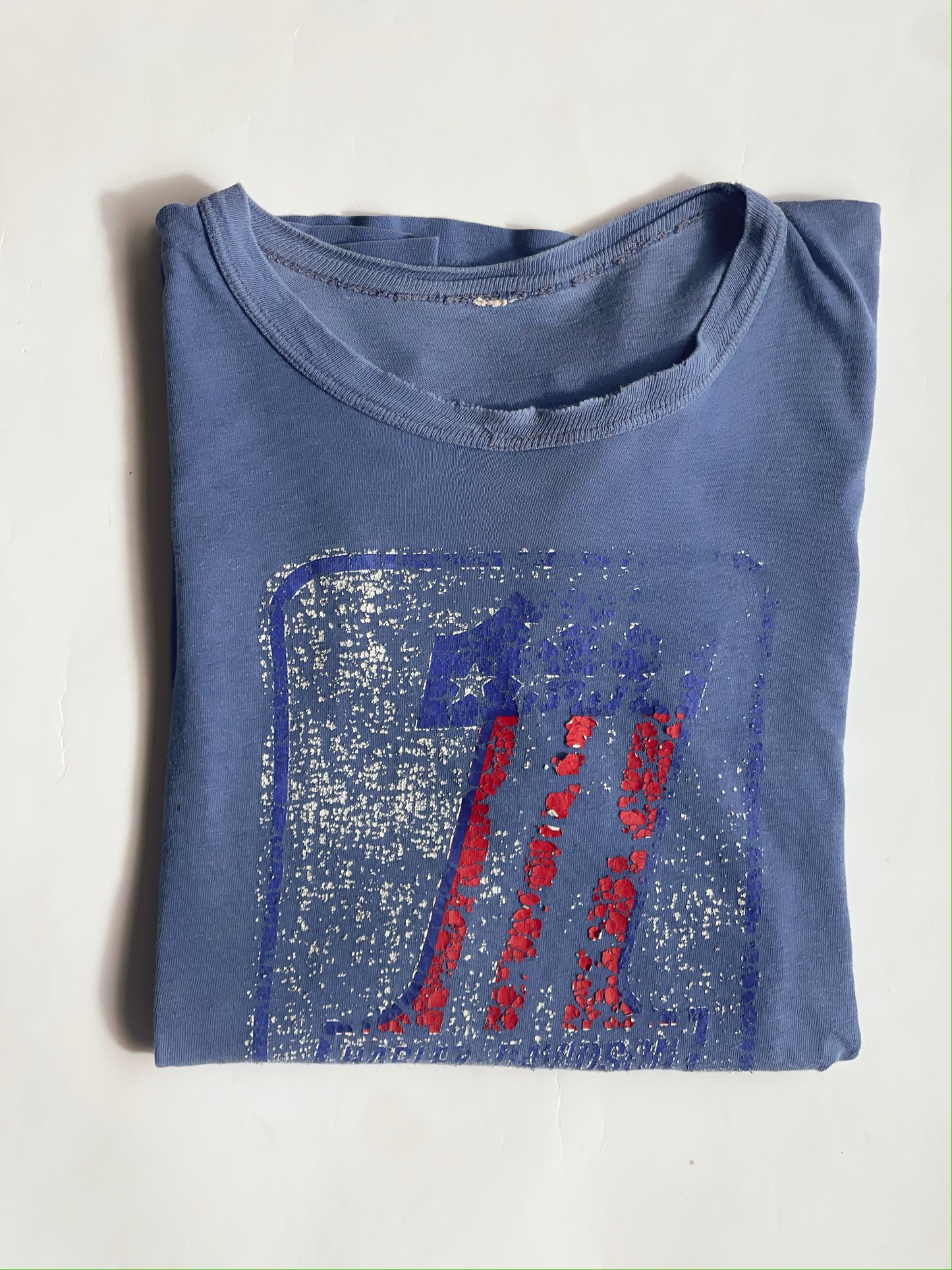 Vintage Thrashed Harley PBR Tee - M