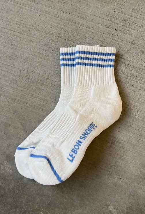 Le Bon Shoppe Girlfriend Sock in IVORY - OS
