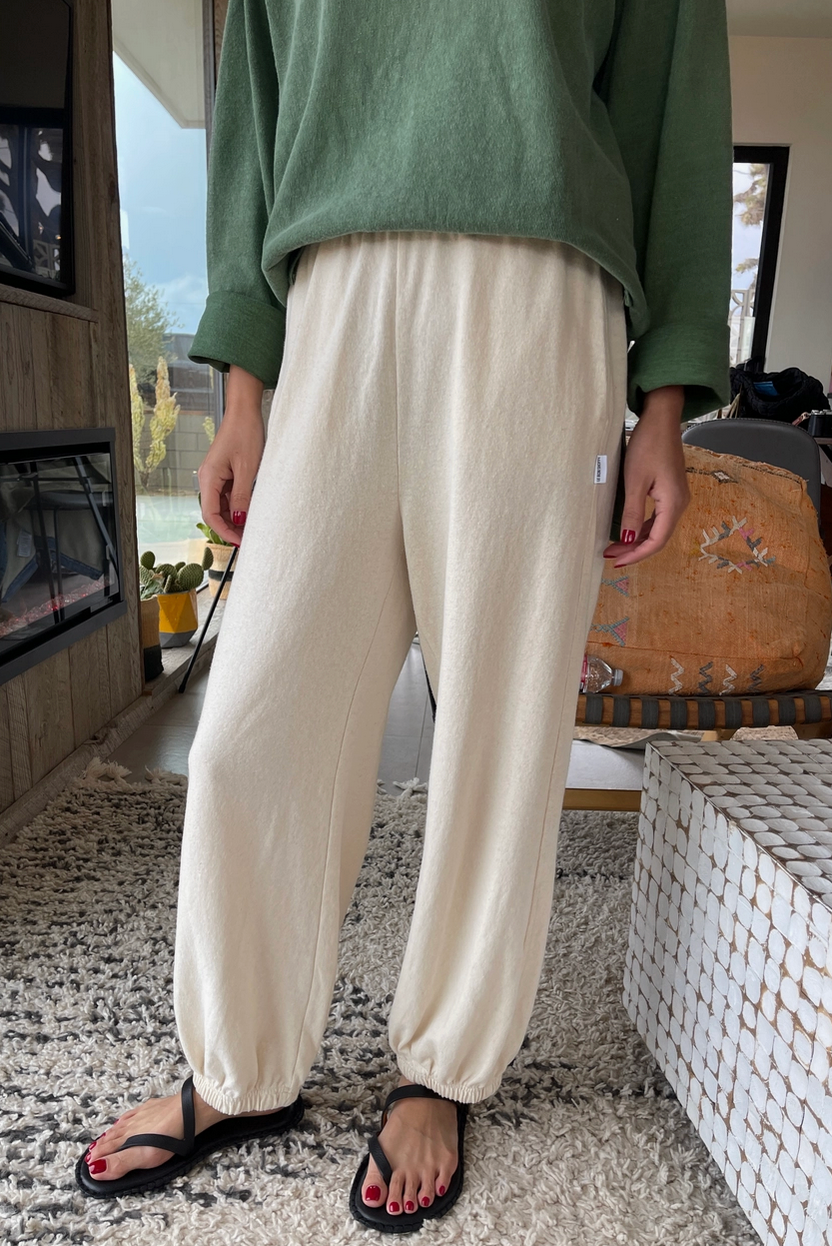 Le Bon Shoppe Balloon Pants in NATURAL - ( select size )