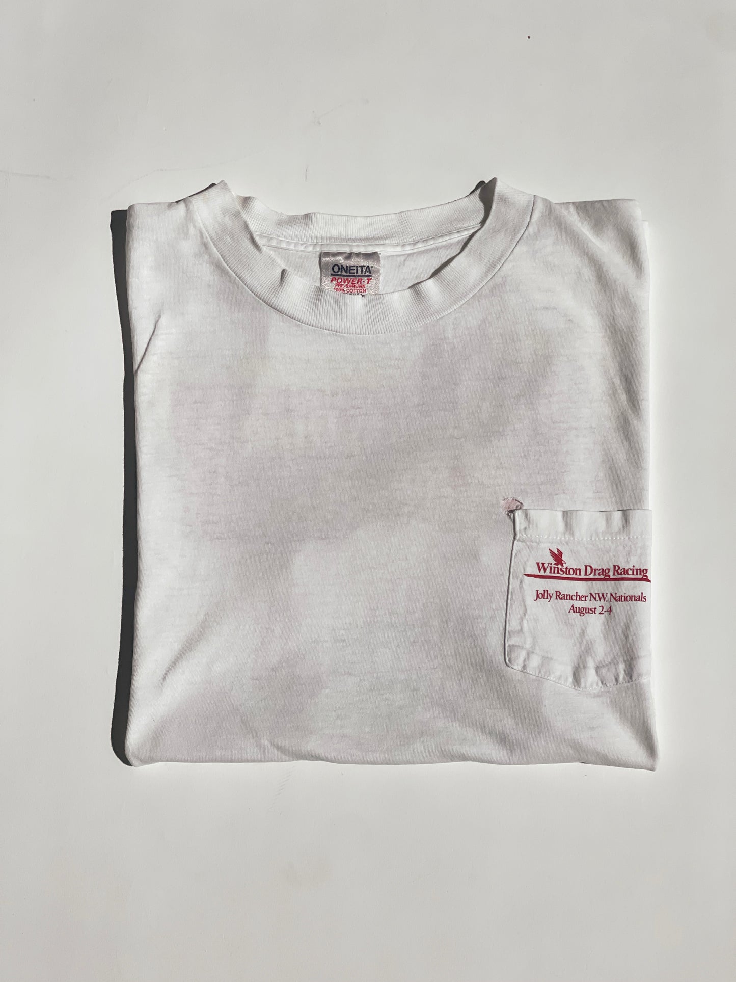 Vintage 1991 Winston Drag Racing Tee - XL