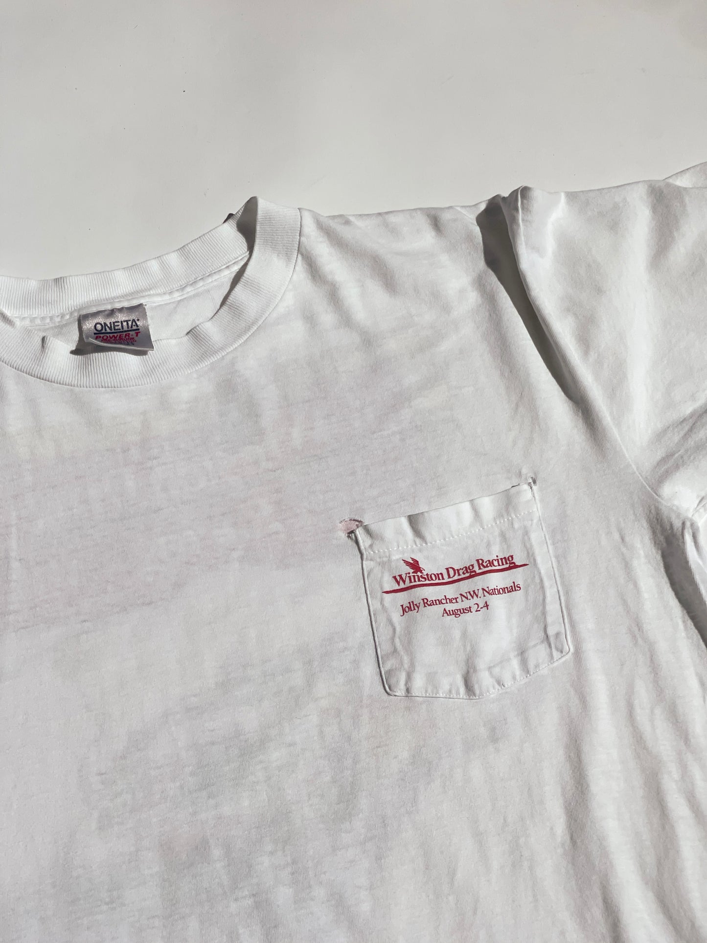 Vintage 1991 Winston Drag Racing Tee - XL