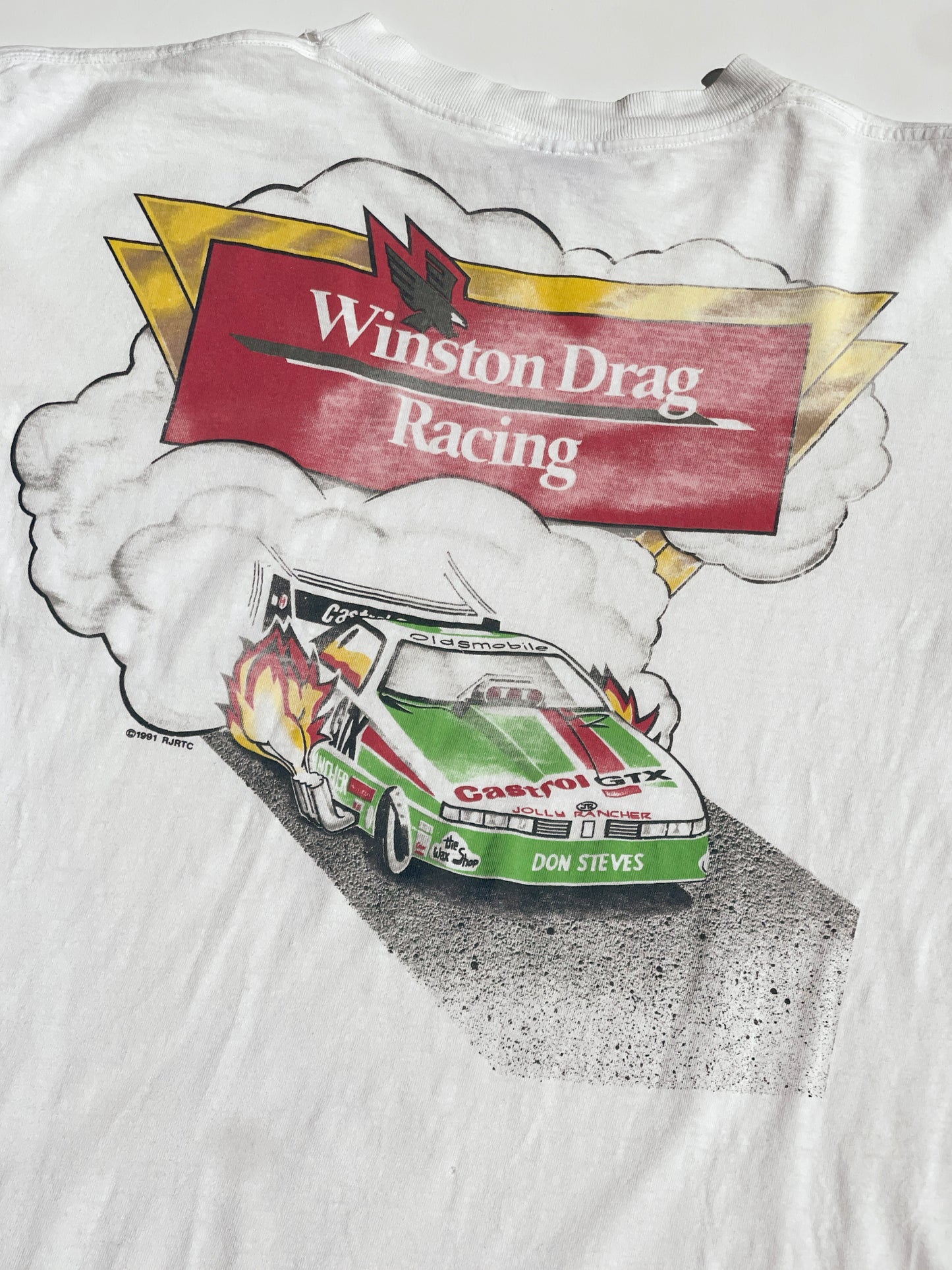 Vintage 1991 Winston Drag Racing Tee - XL