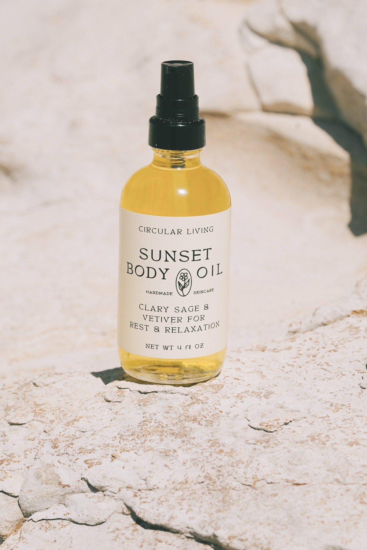 Circular Living Sunset Body Oil - CLARY, SAGE & VETIVER