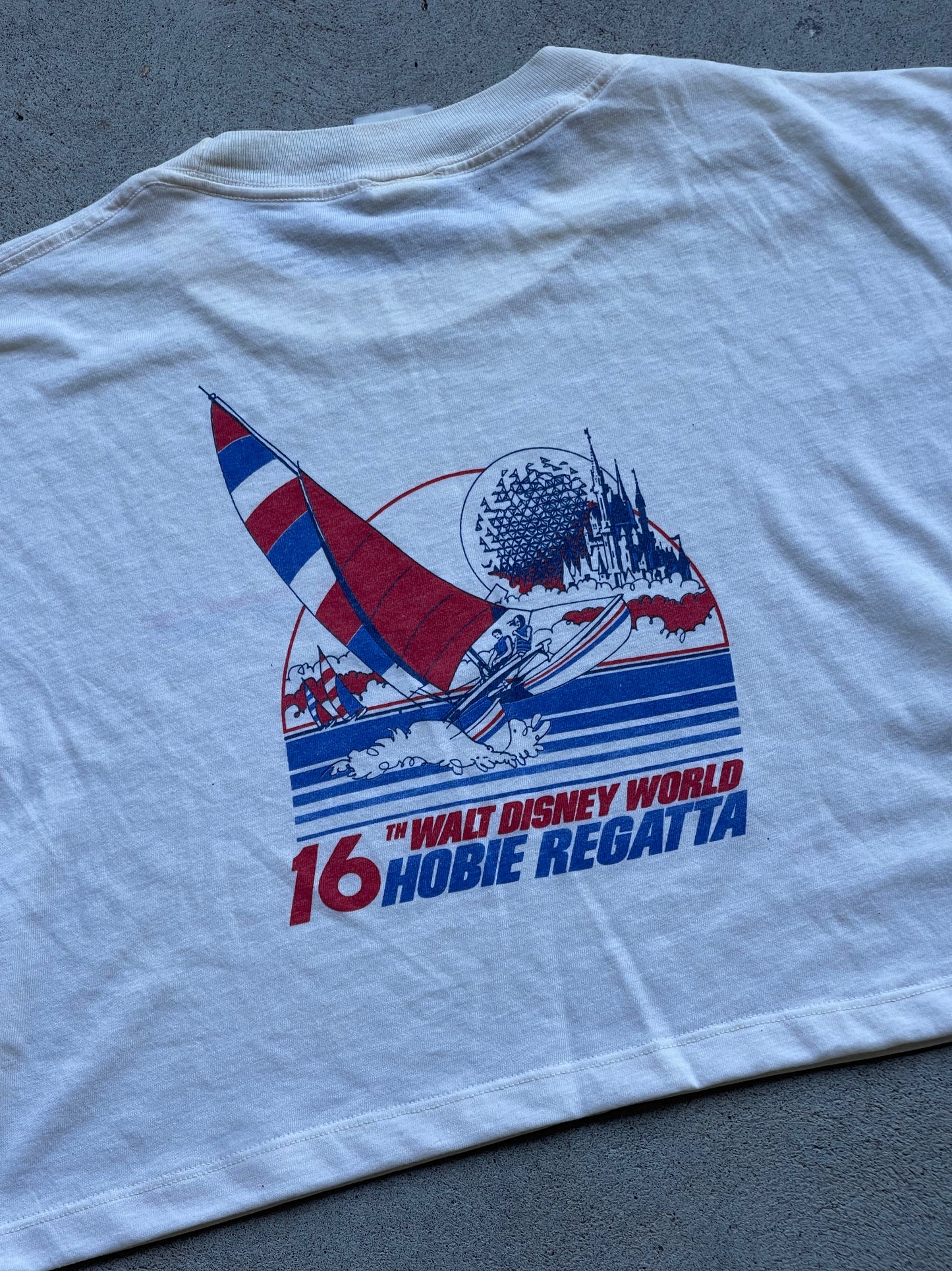Reworked Vintage Hobie Regatta Tee - M/L