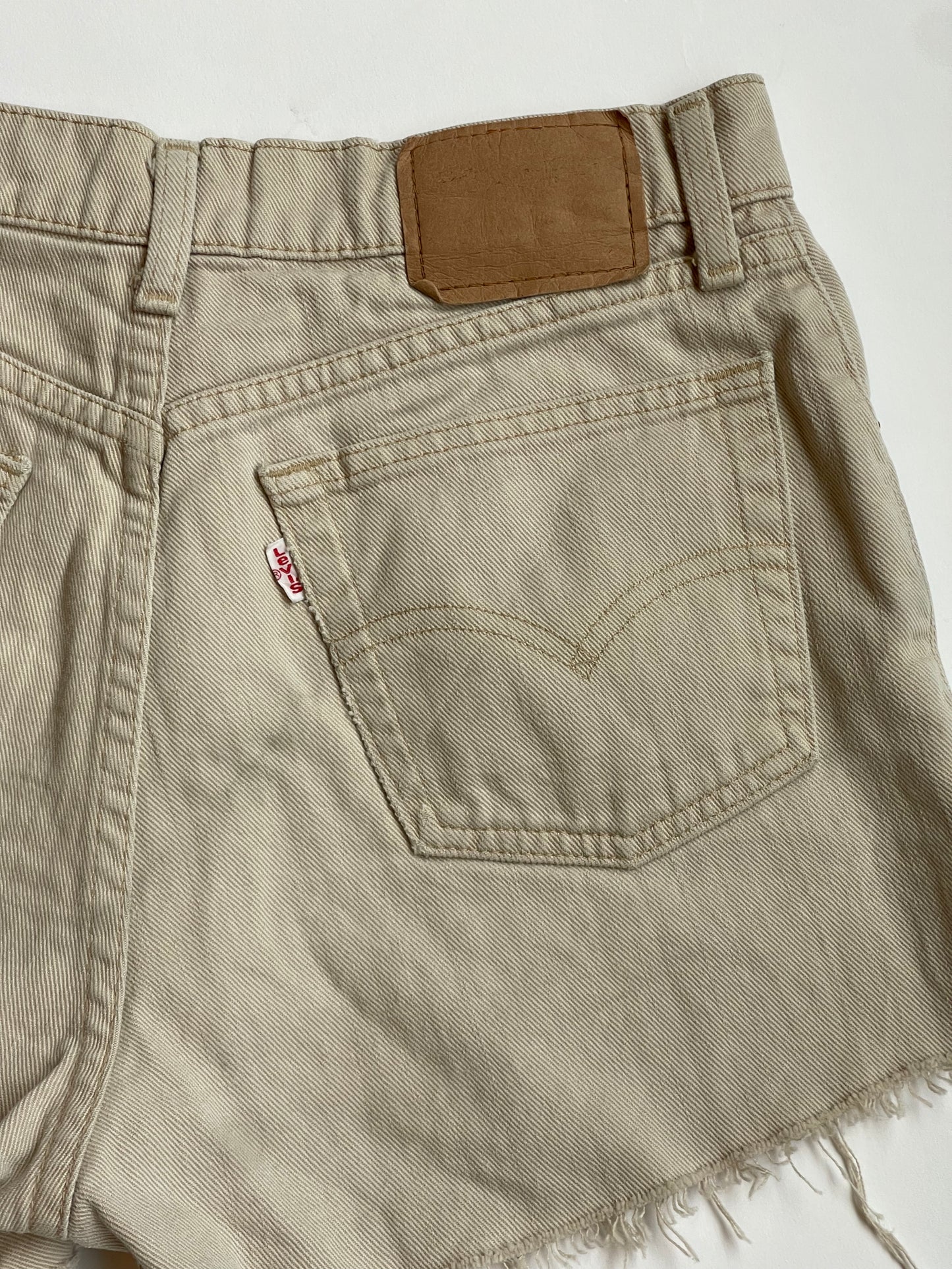 Vintage High-rise Levi's cutoff shorts - 26” W