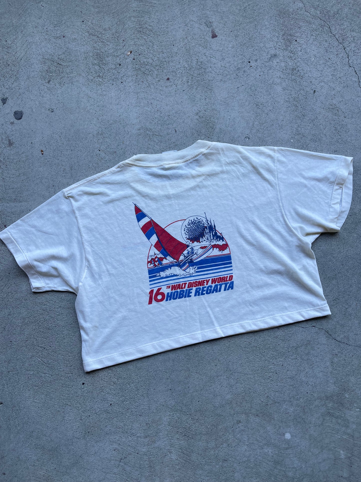 Reworked Vintage Hobie Regatta Tee - M/L