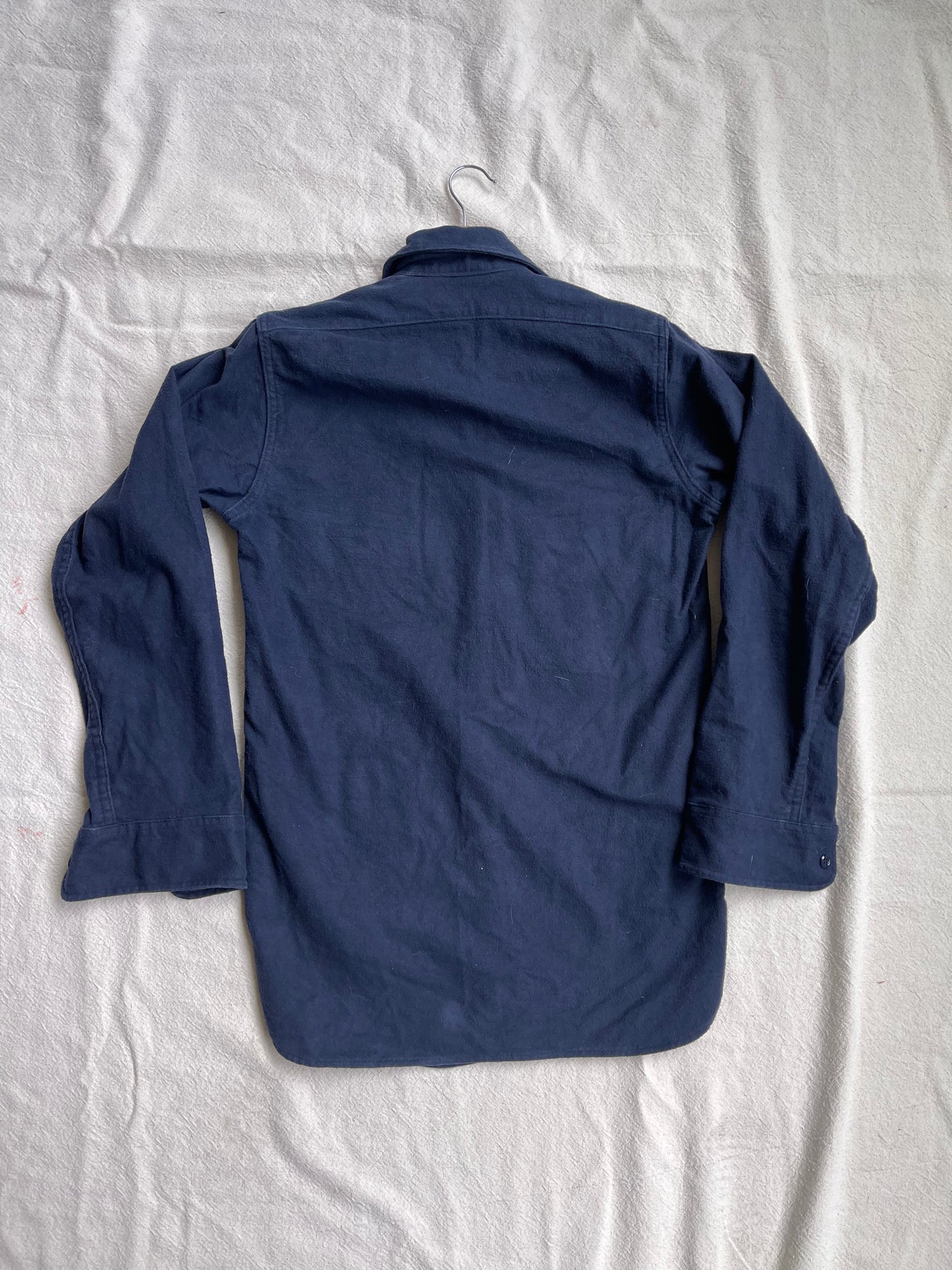 Vintage Eddie Bauer Chamois Shirt in Navy