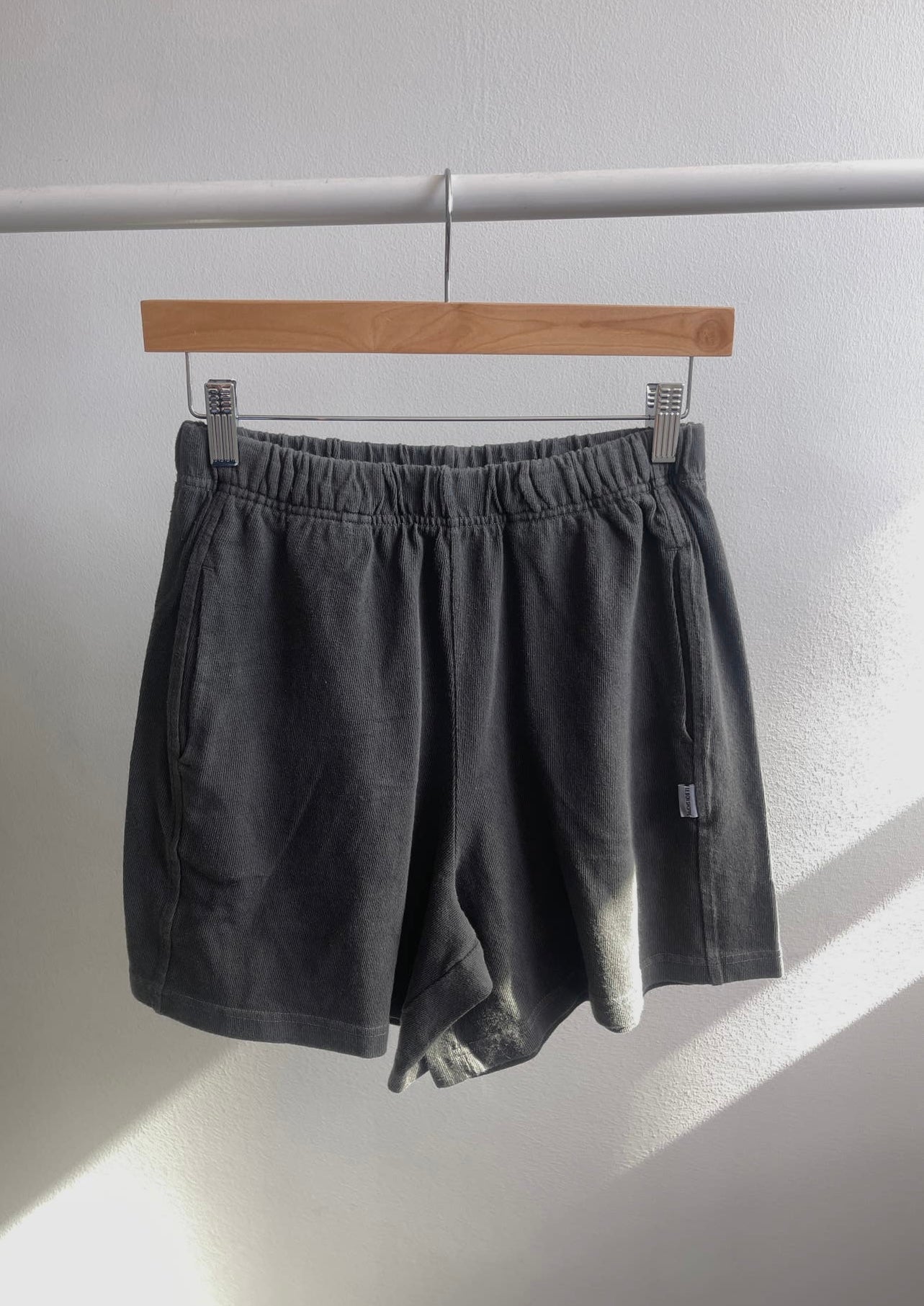 Le Bon Shoppe Flared Basketball Shorts in COAL - ( select size )