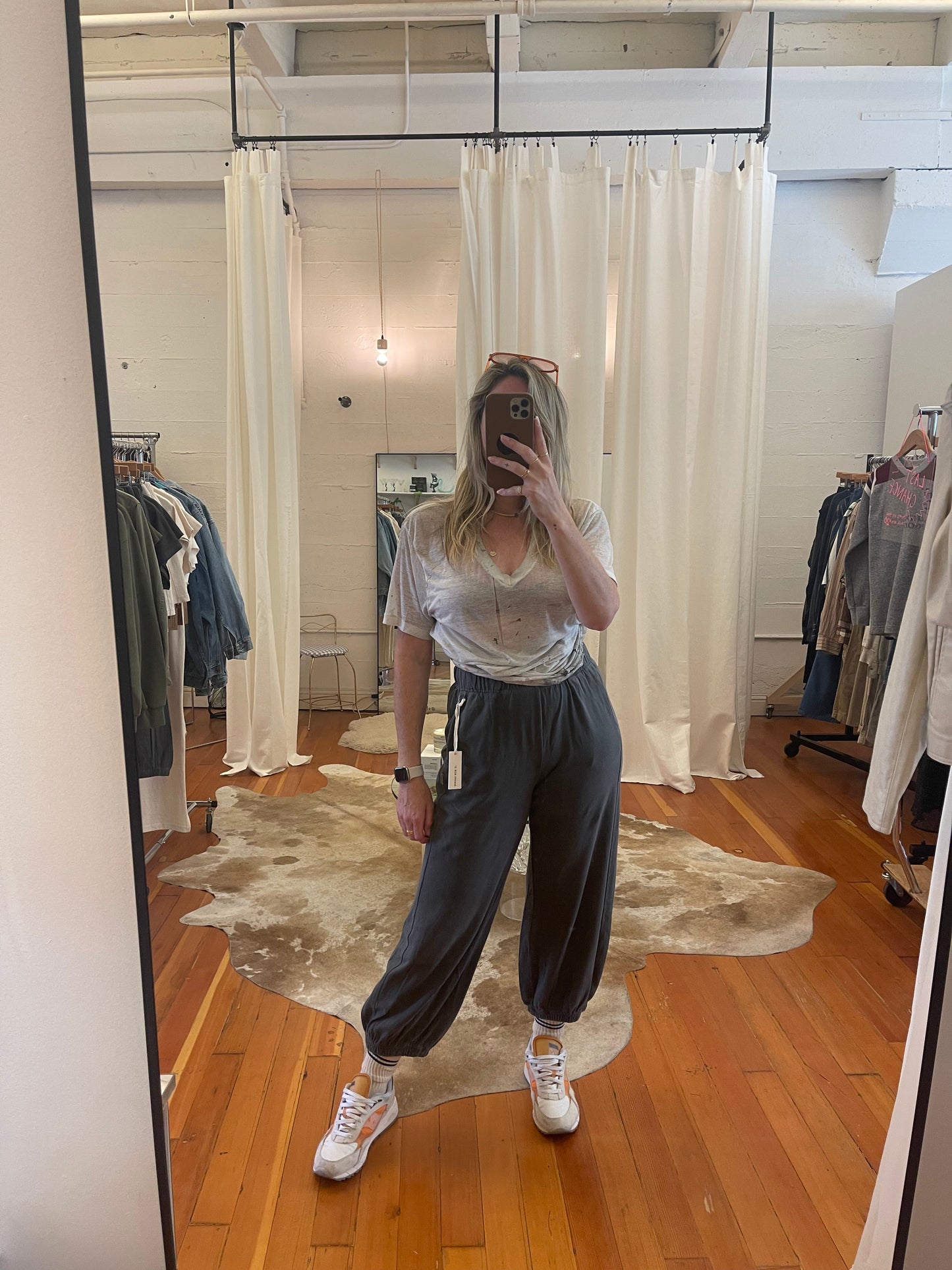 Le Bon Shoppe Balloon Pants in COAL - ( select size )