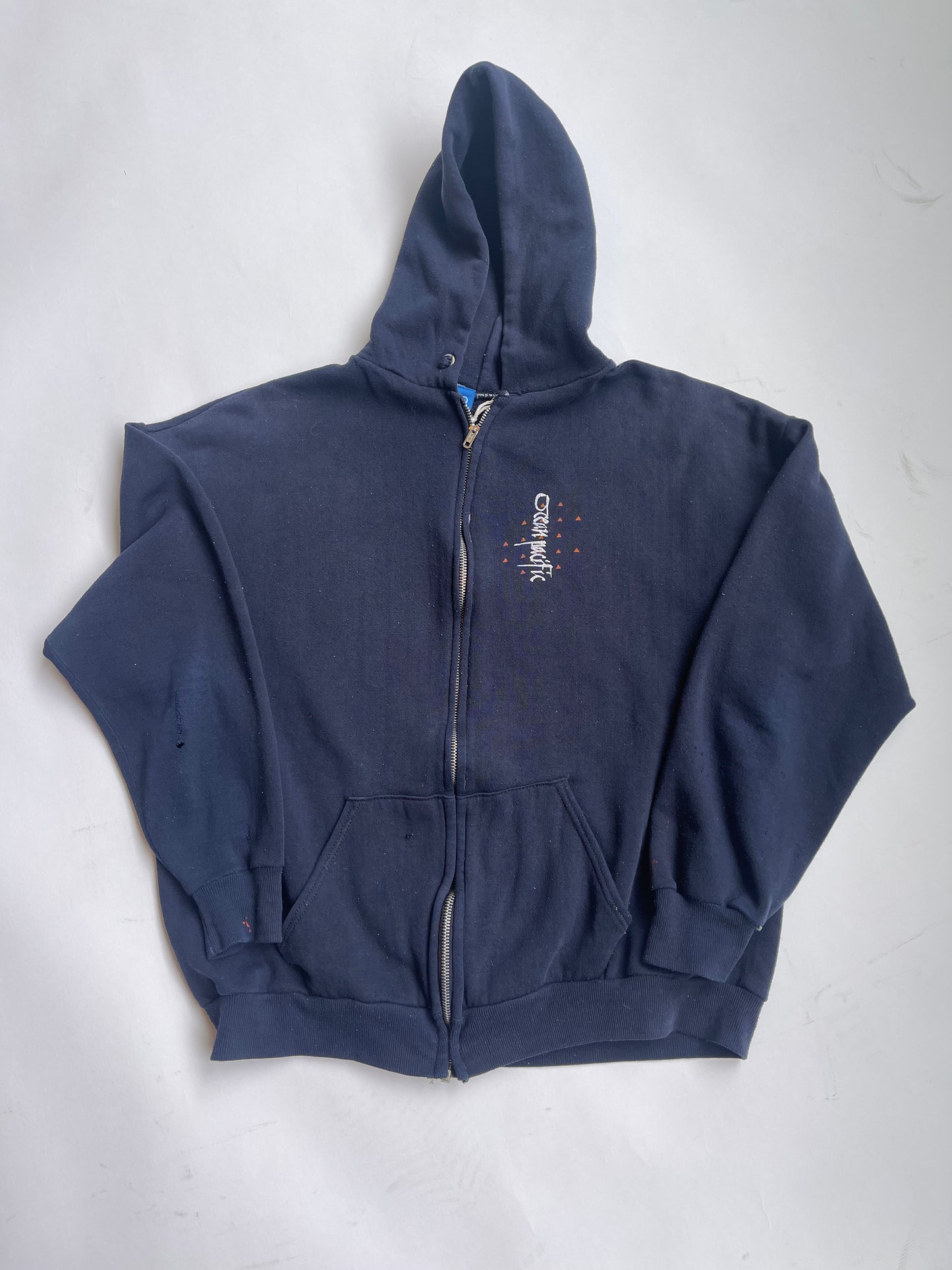Vintage Ocean Pacific Zip Hoodie - M/L